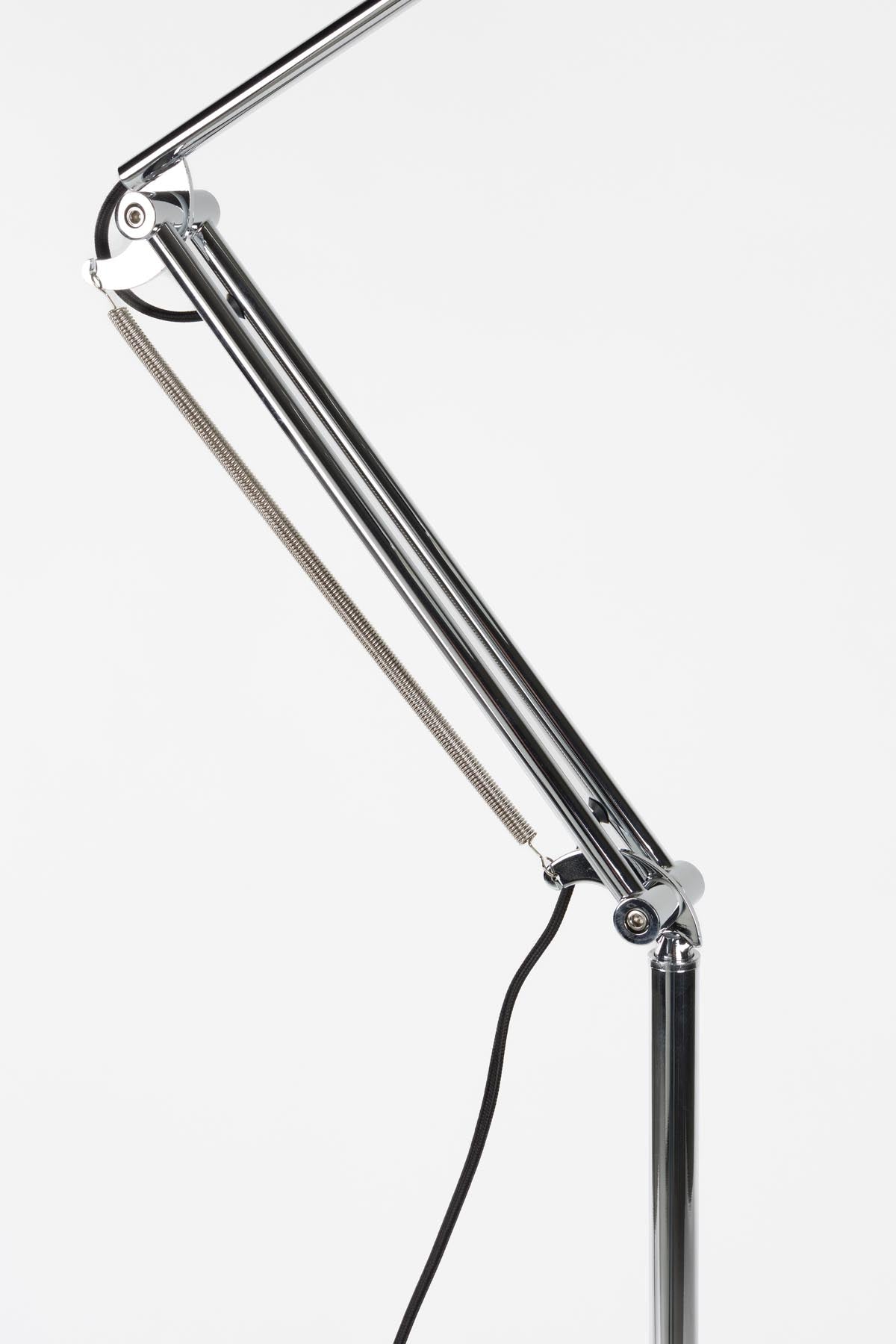 Stehleuchte Reader Chrome in Silber präsentiert im Onlineshop von KAQTU Design AG. Stehleuchte ist von Zuiver