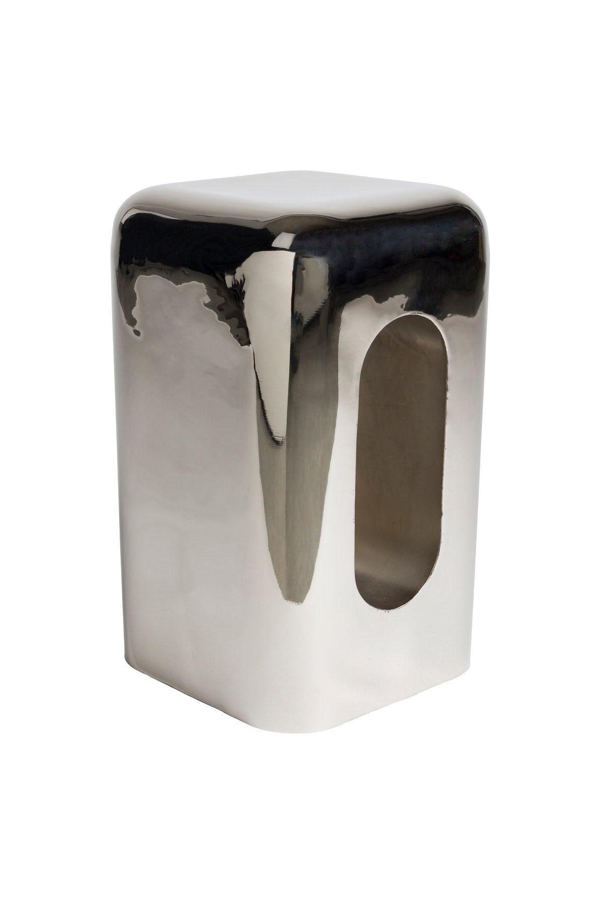 Hocker Creek in Silber präsentiert im Onlineshop von KAQTU Design AG. Hocker ist von Zuiver