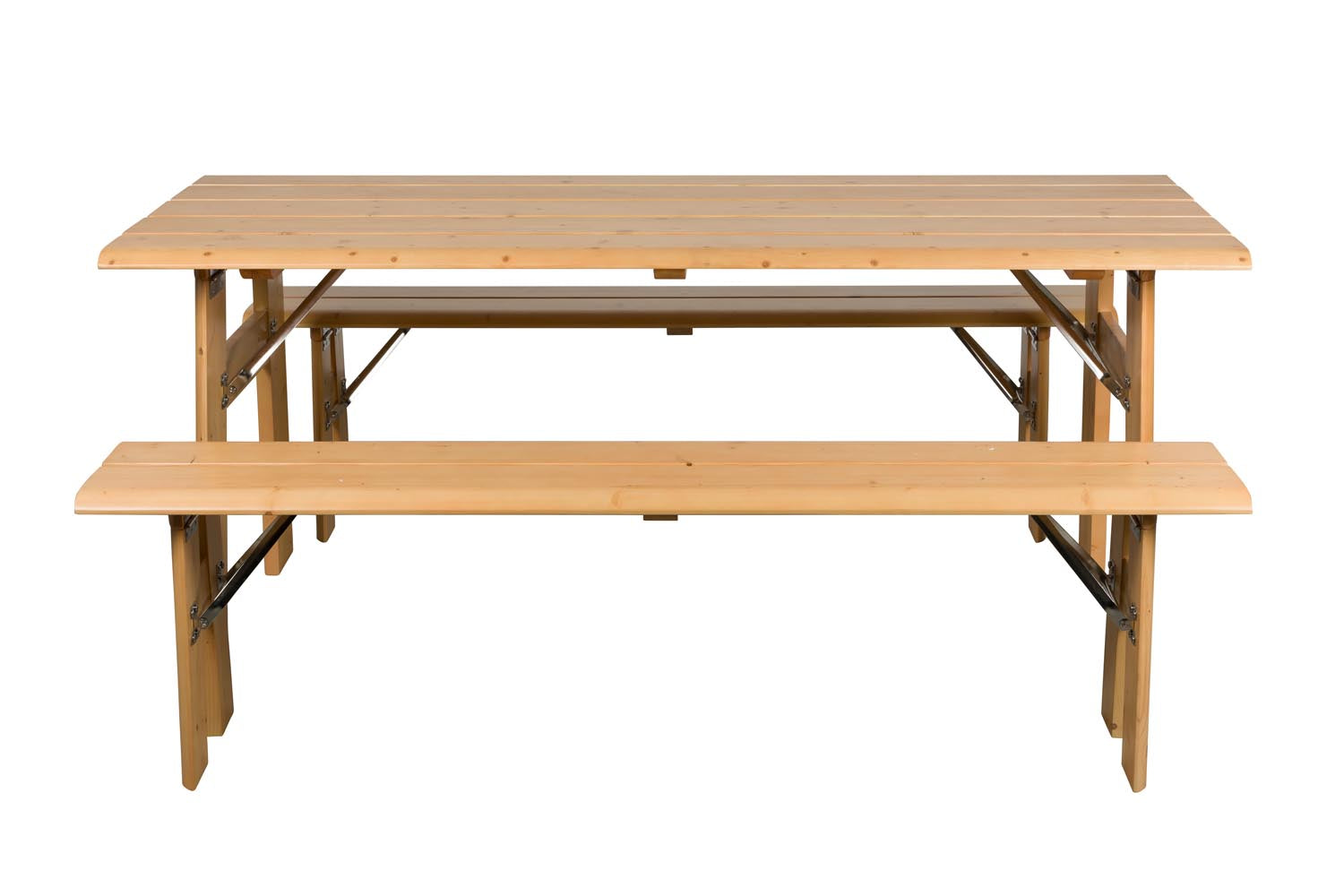 Erleben Sie das elegante Gartentischset Avenue von Zuiver – klappbar, komfortabel und perfekt für entspannte Stunden im Freien!