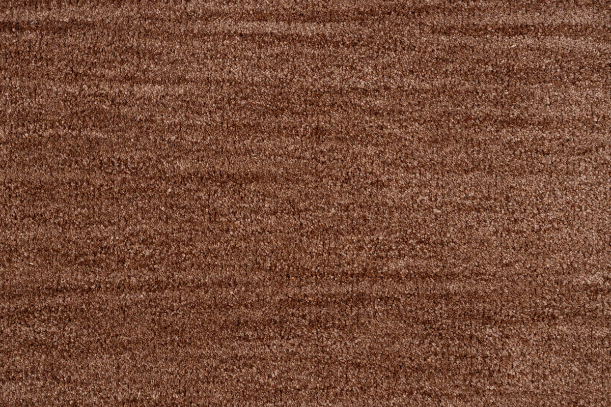 Teppich Luwte von Zuiver aus Polyester und Baumwolle in Rot oder Beige, ohne Fransen