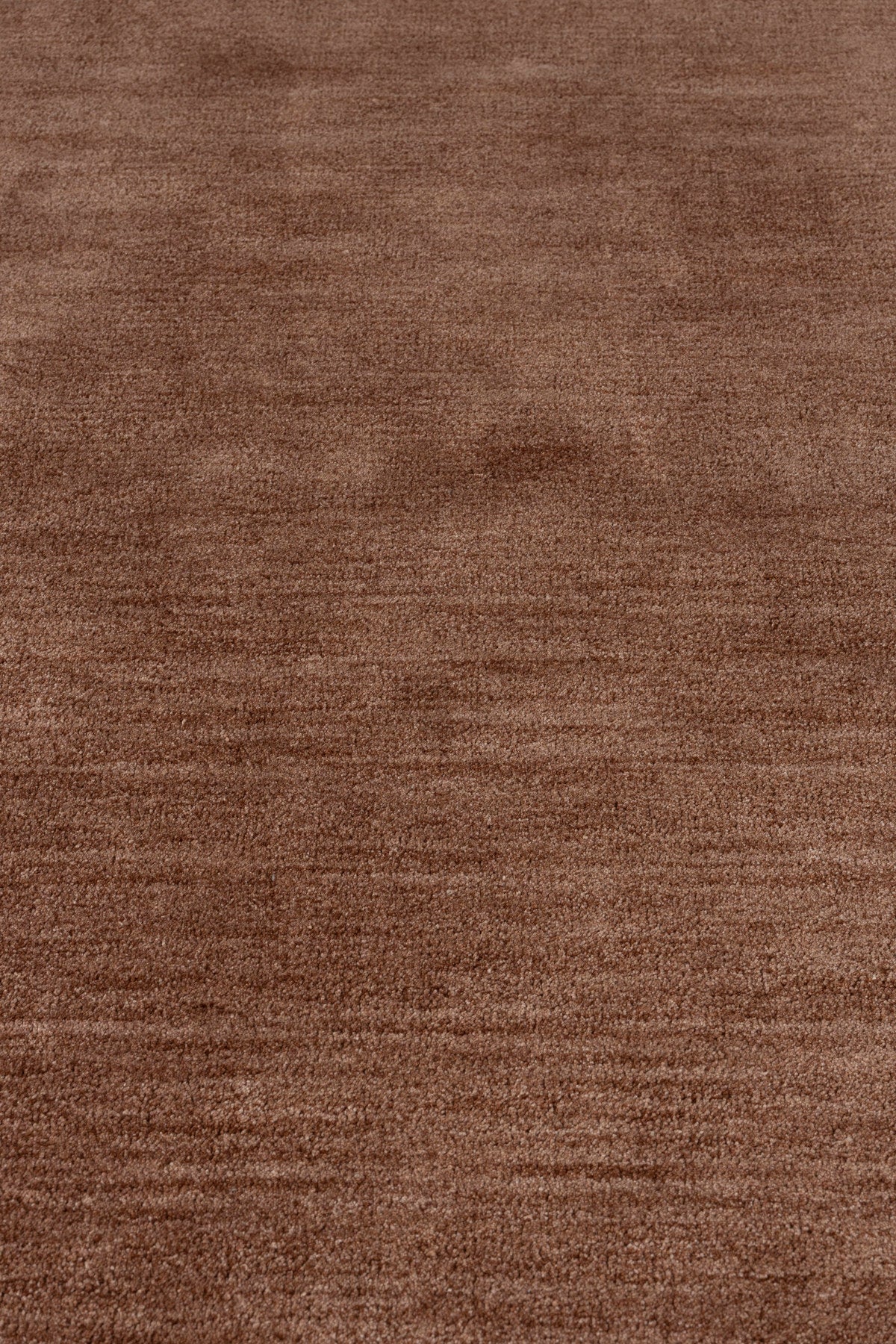 Teppich Luwte von Zuiver aus Polyester und Baumwolle in Rot oder Beige, ohne Fransen