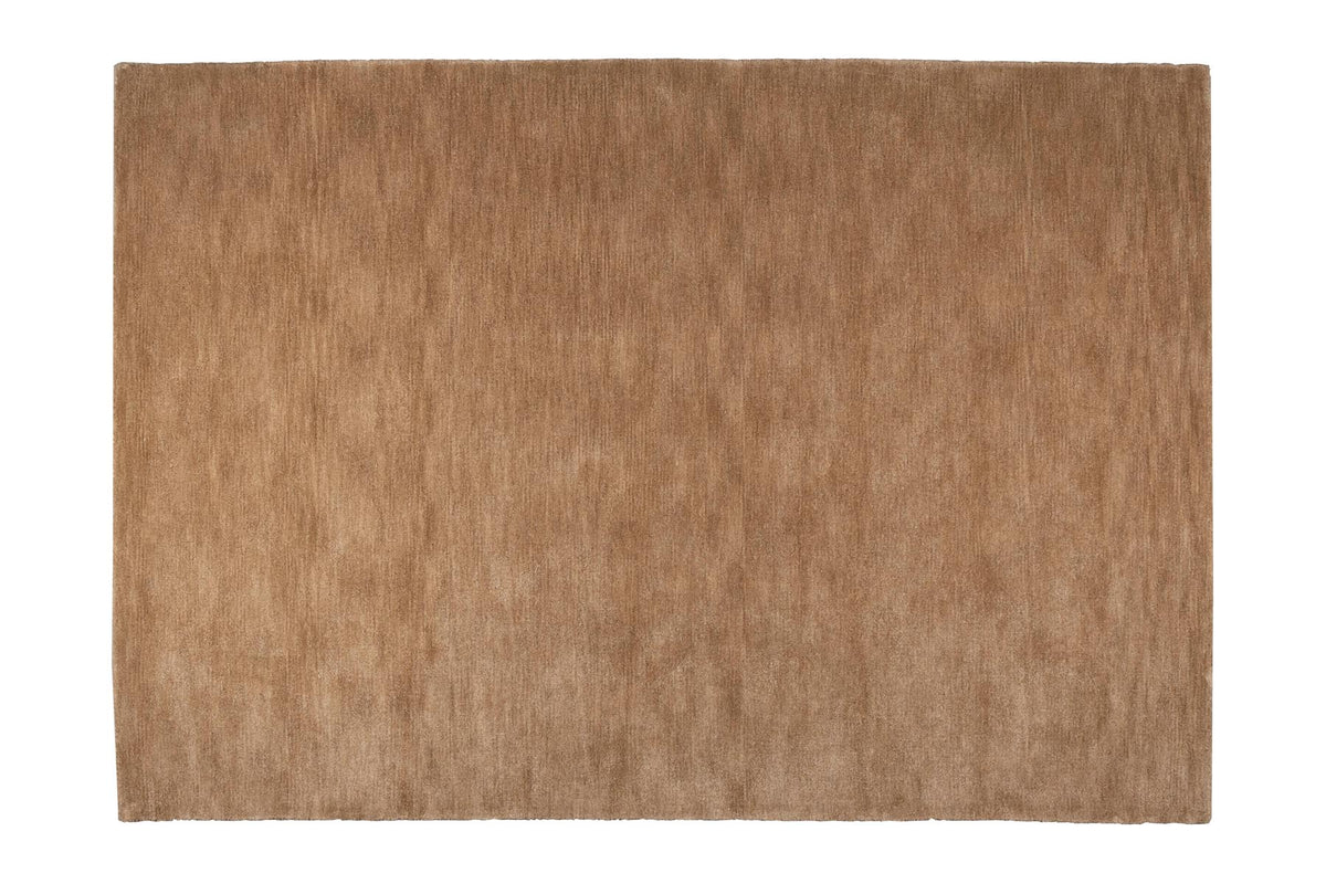 Teppich Luwte von Zuiver aus Polyester und Baumwolle in Rot oder Beige, ohne Fransen