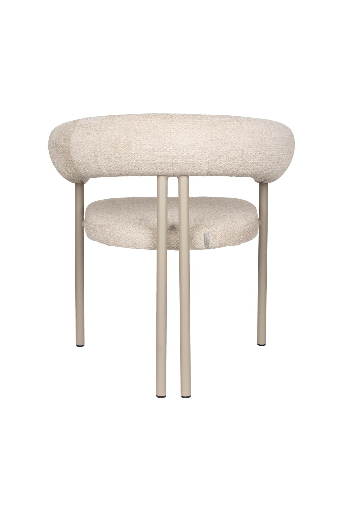 Armlehnstuhl Heels in Beige präsentiert im Onlineshop von KAQTU Design AG. Stuhl mit Armlehne ist von Zuiver