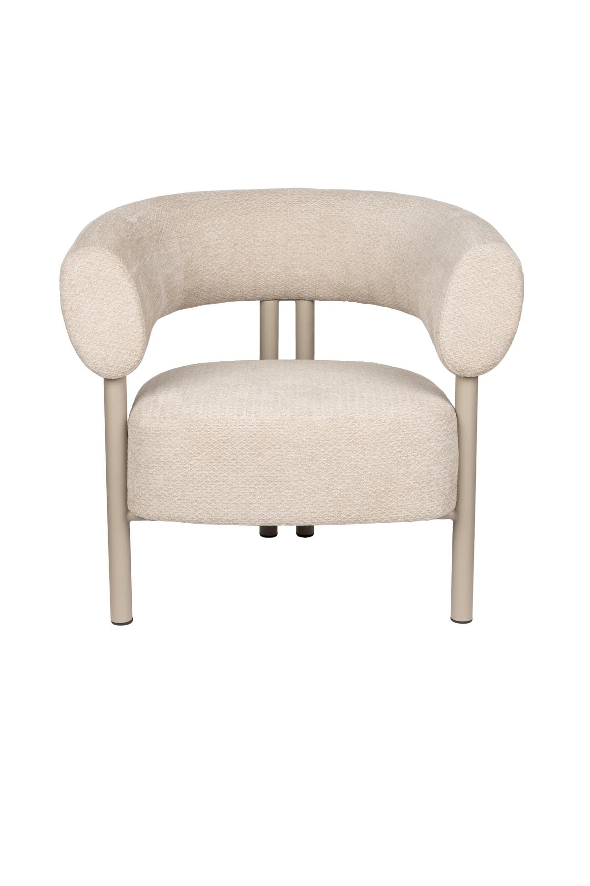 Sessel Heels in beige präsentiert im Onlineshop von KAQTU Design AG. Sessel ist von Zuiver
