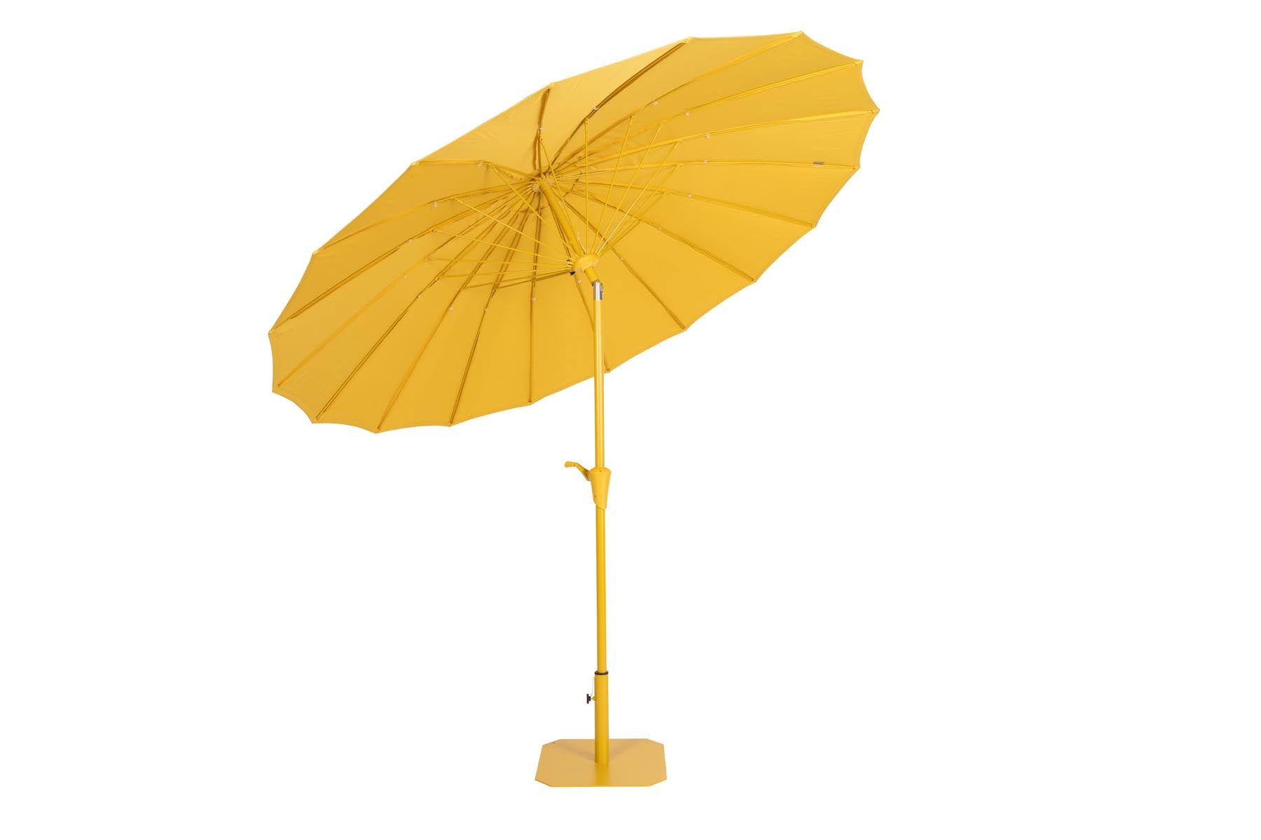 Sunbrella Sunshine in Gelb präsentiert im Onlineshop von KAQTU Design AG. Sonnenschirm ist von Zuiver