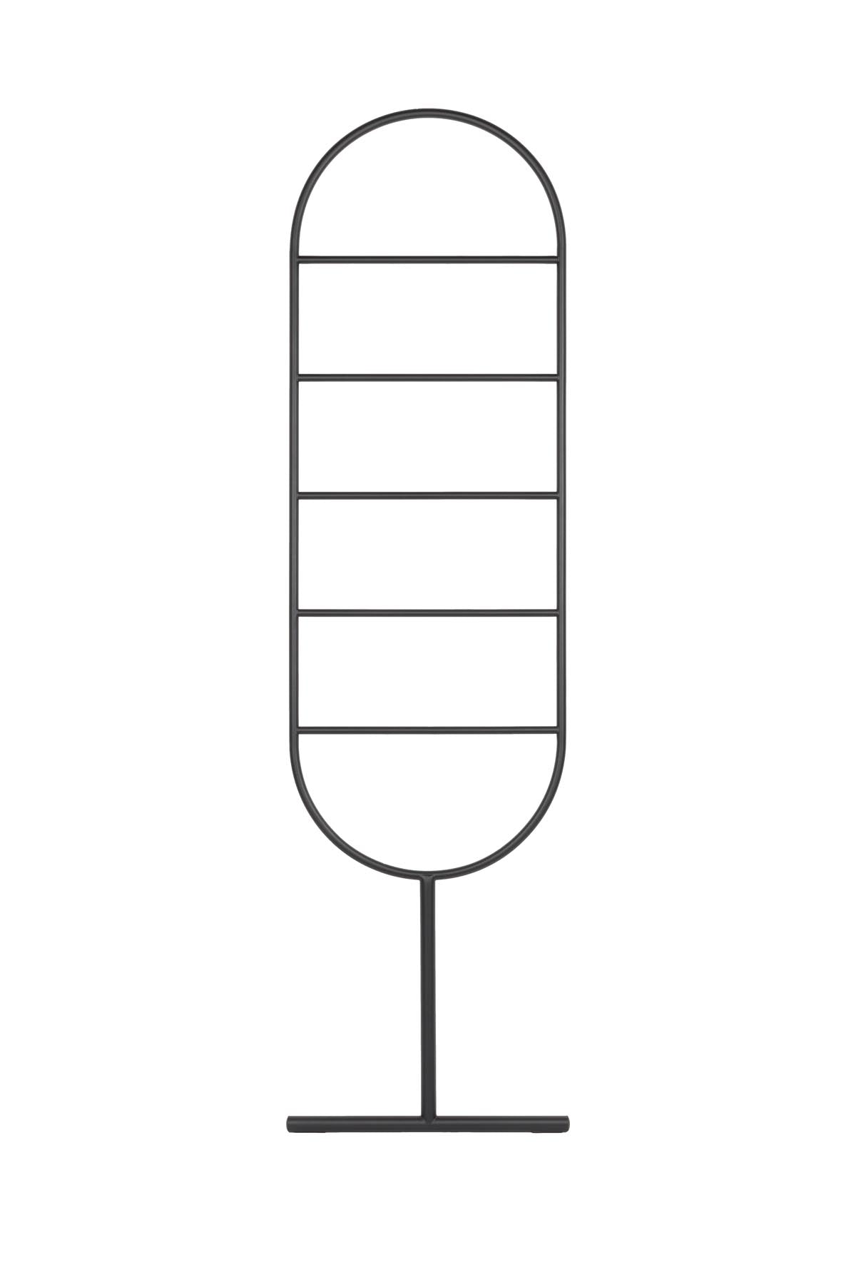 Leiter Tess in Schwarz präsentiert im Onlineshop von KAQTU Design AG. Kleiderständer ist von Zuiver