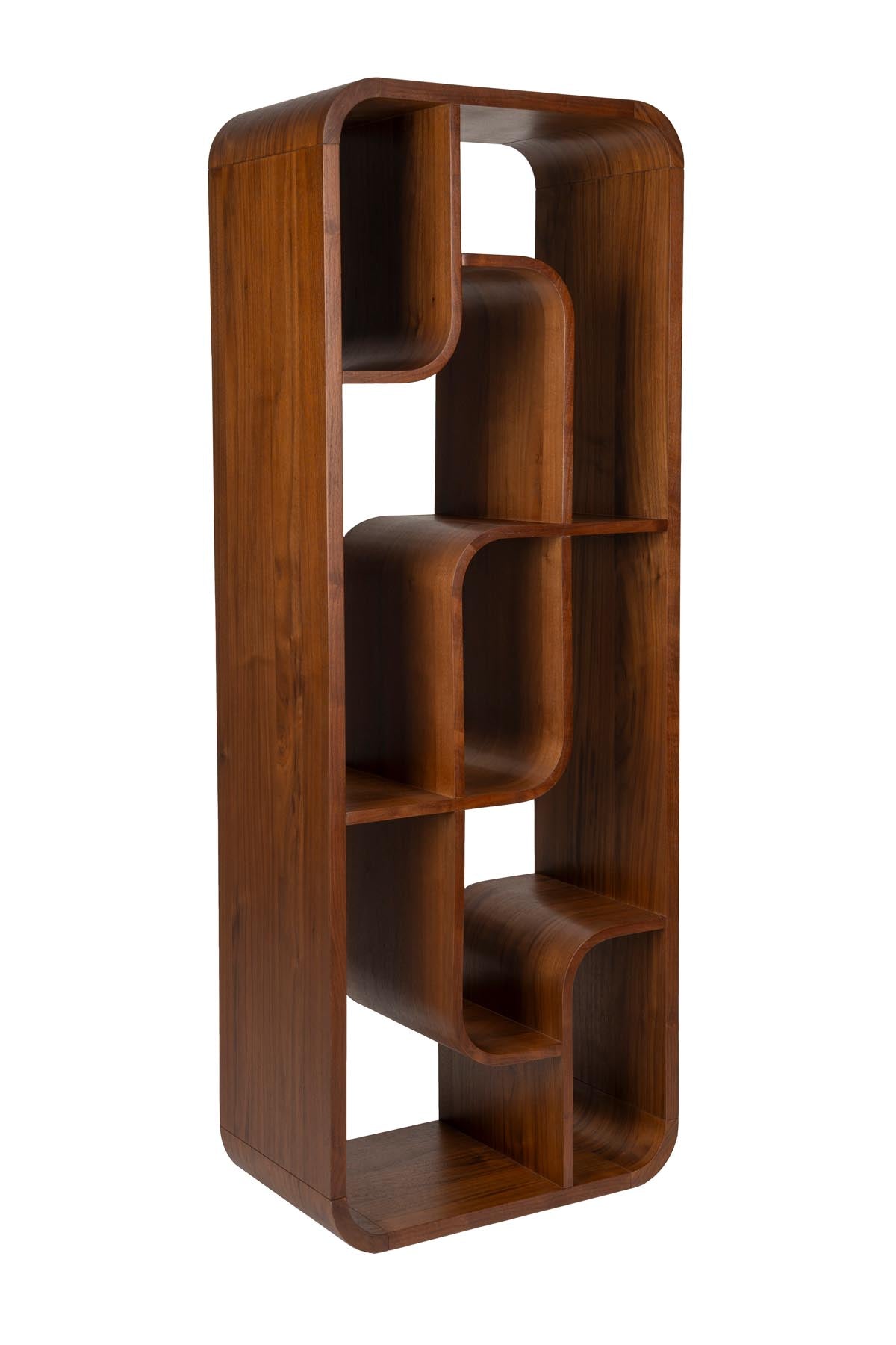 Seven Regal in Braun präsentiert im Onlineshop von KAQTU Design AG. Cabinet ist von Zuiver