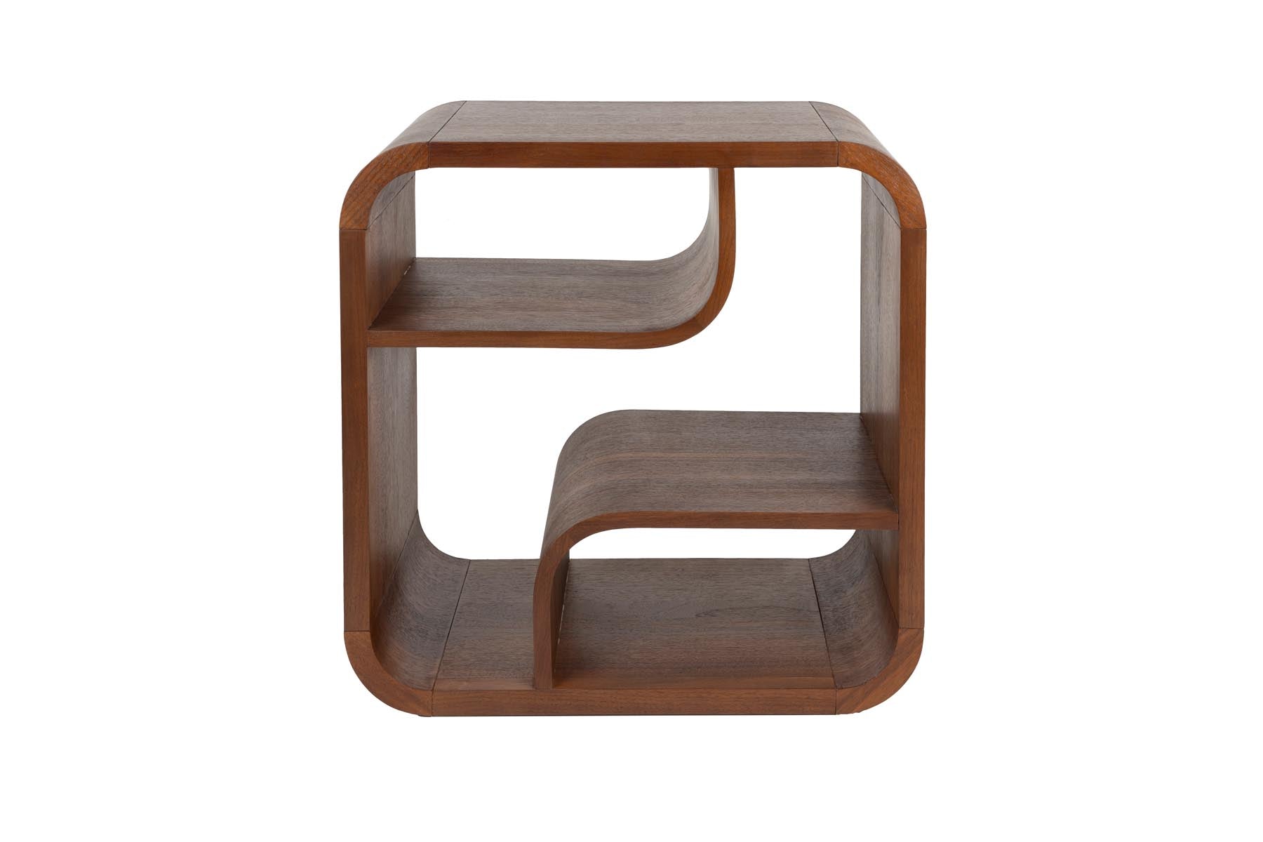 Seven Regal in Braun präsentiert im Onlineshop von KAQTU Design AG. Cabinet ist von Zuiver