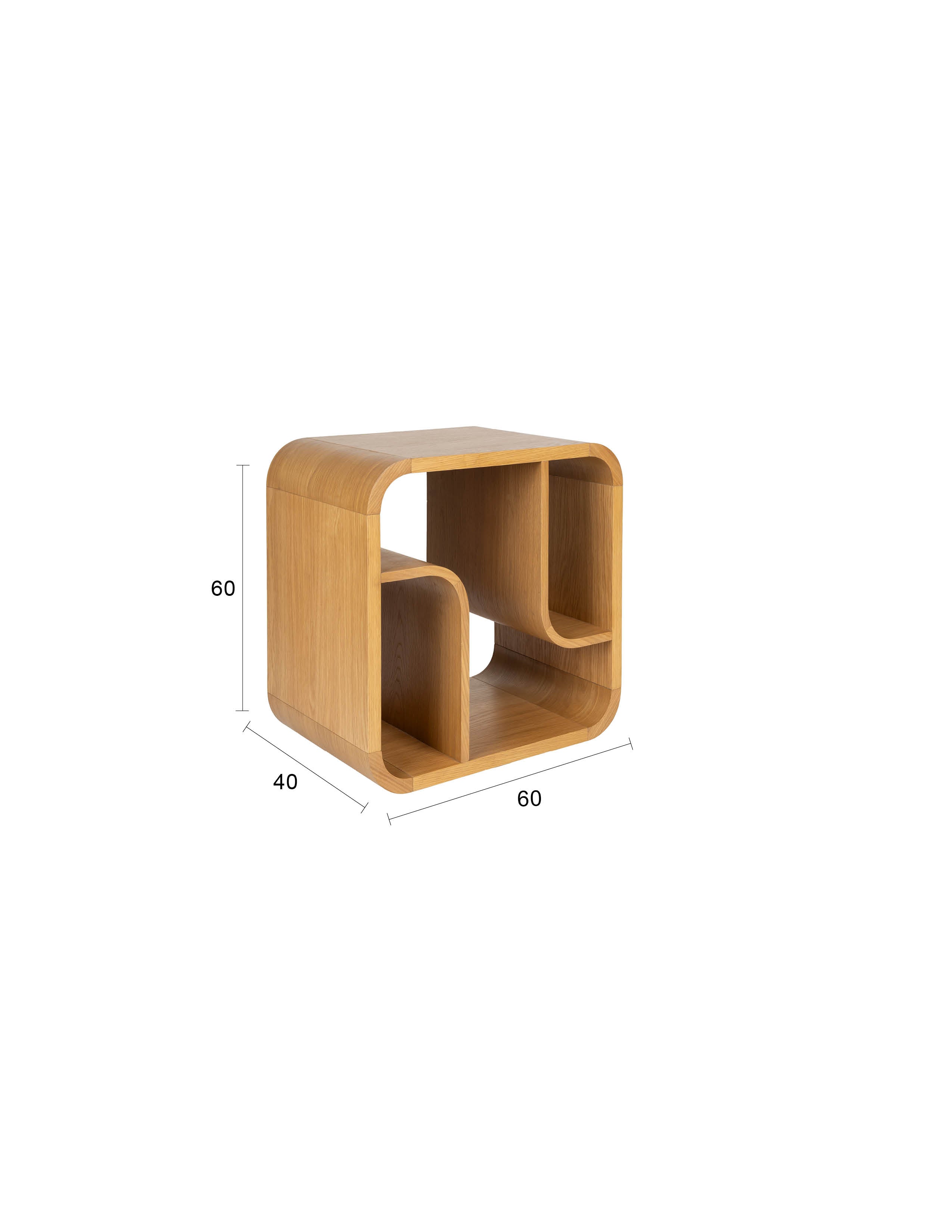 Seven Regal in Natürlich präsentiert im Onlineshop von KAQTU Design AG. Cabinet ist von Zuiver