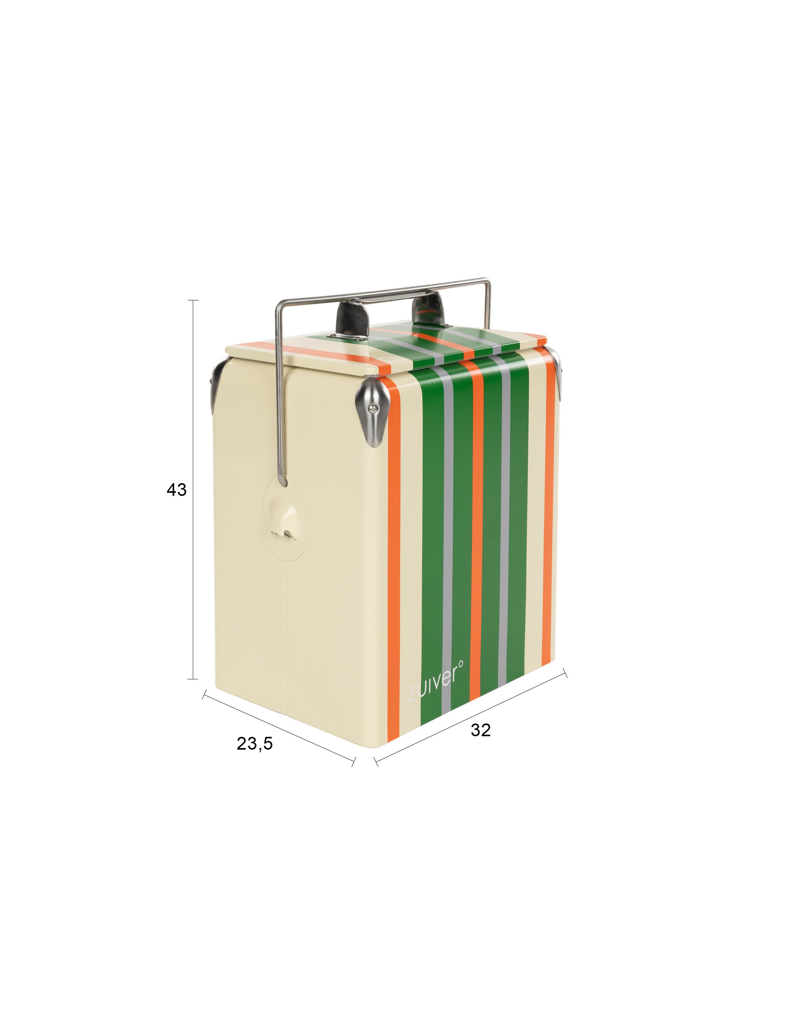 Cooler Be Wine in Grün präsentiert im Onlineshop von KAQTU Design AG. Kühltasche ist von Zuiver