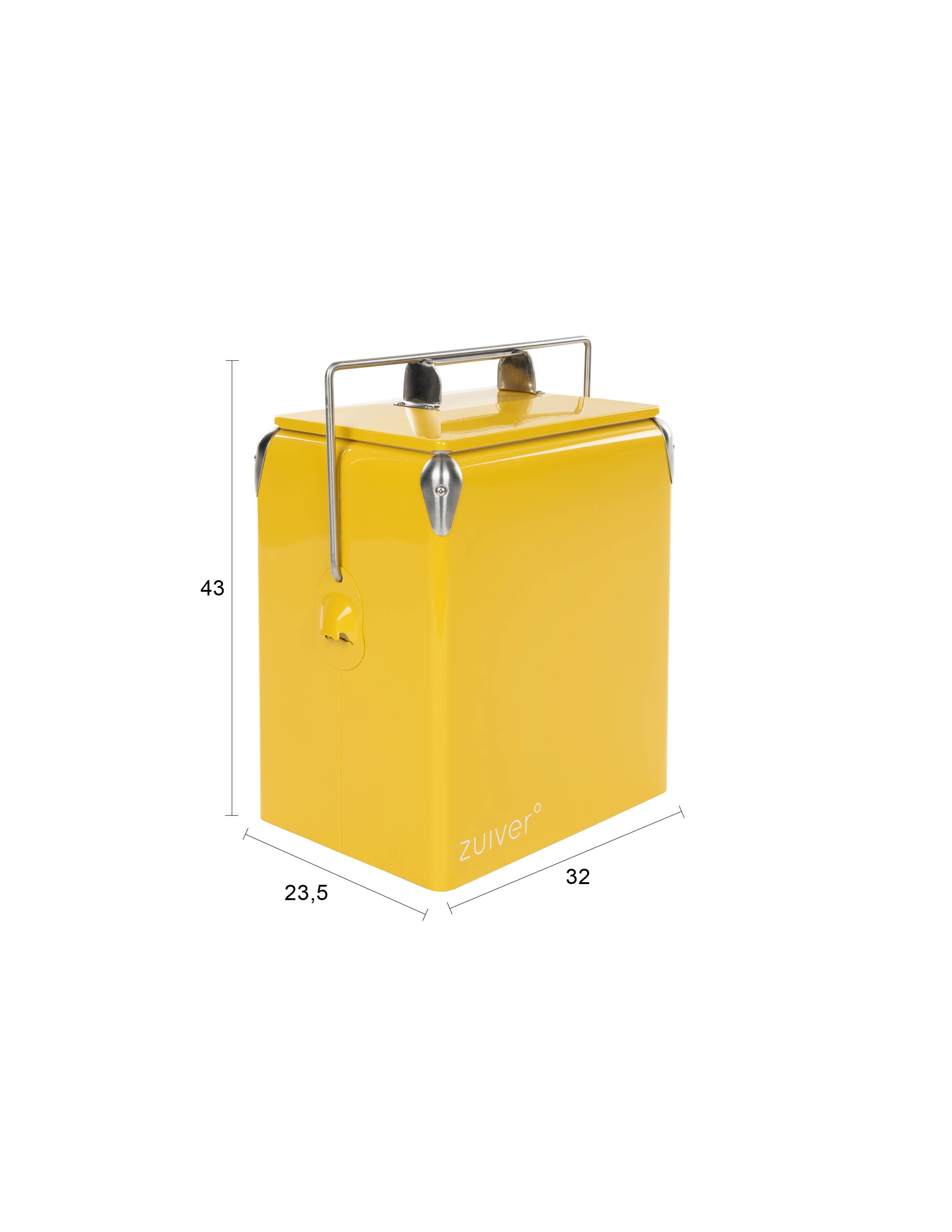 Cooler Be Wine in Gelb präsentiert im Onlineshop von KAQTU Design AG. Kühltasche ist von Zuiver