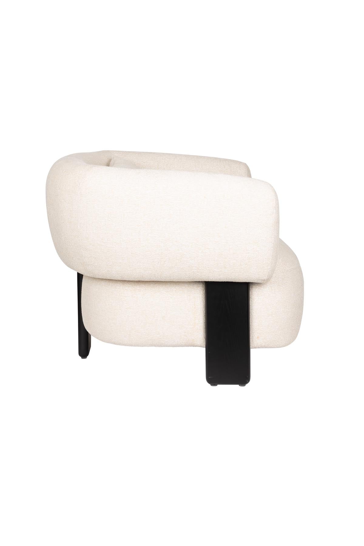 Sessel Neil in Beige präsentiert im Onlineshop von KAQTU Design AG. Sessel ist von Zuiver