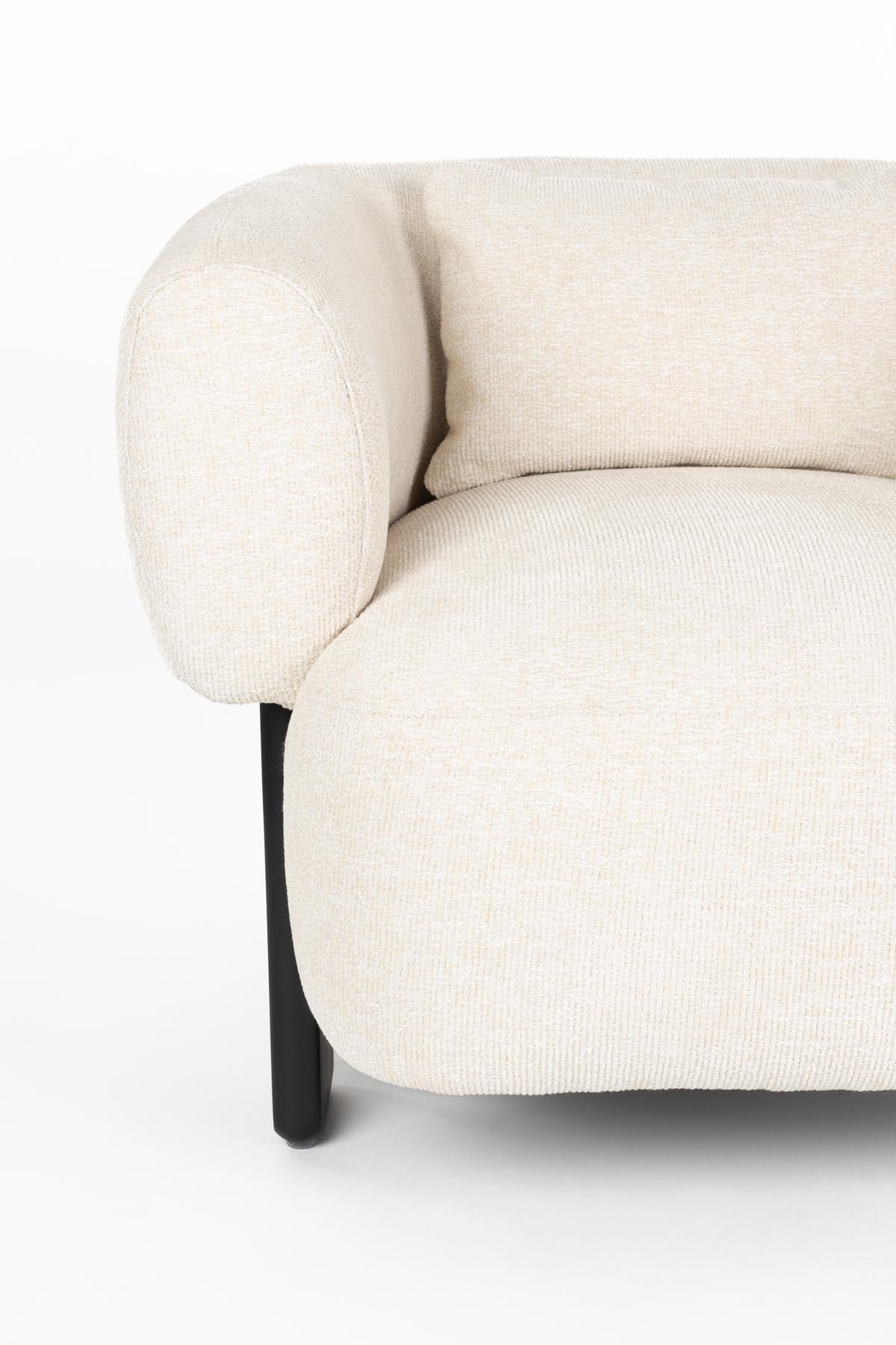 Sessel Neil in Beige präsentiert im Onlineshop von KAQTU Design AG. Sessel ist von Zuiver