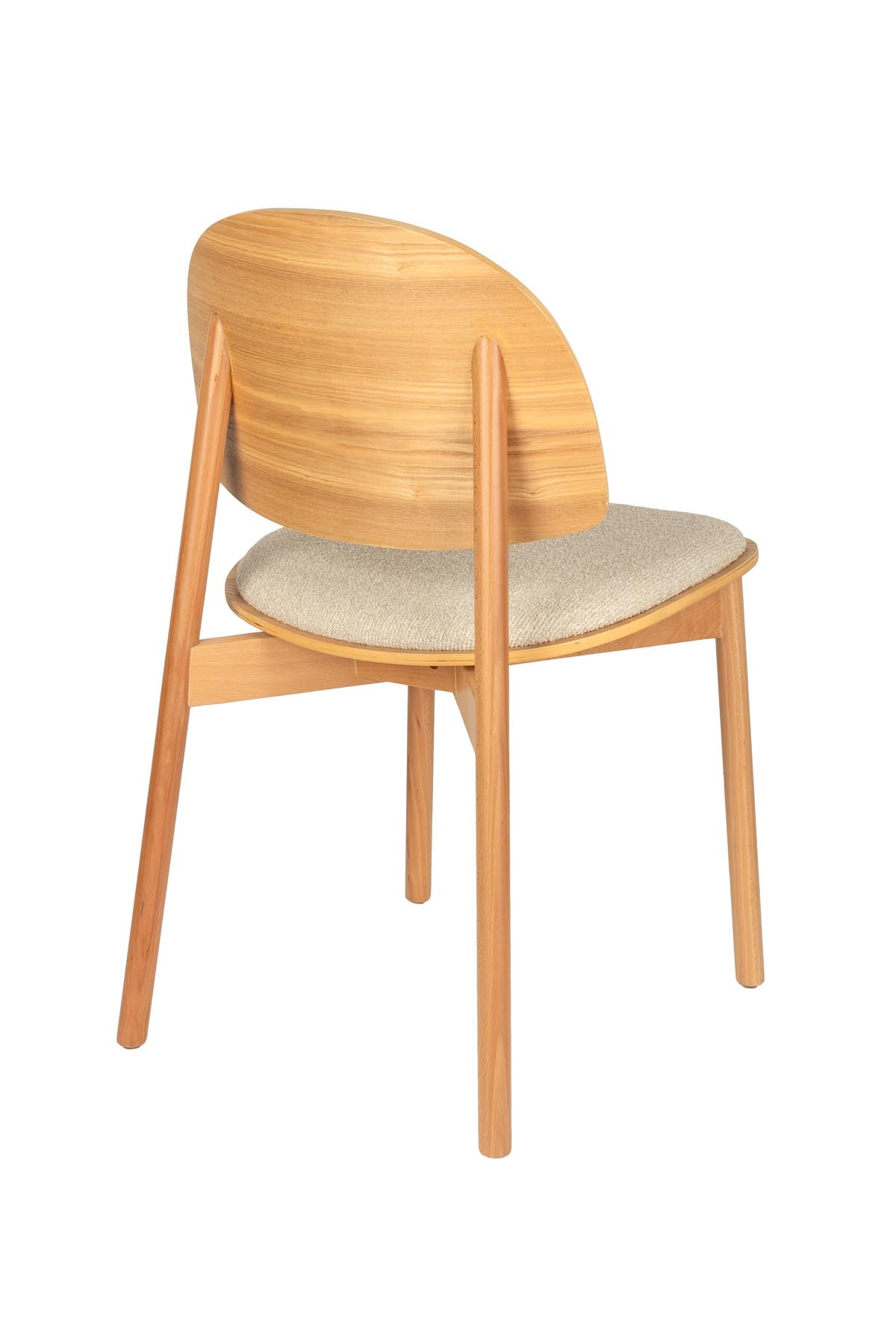 Stuhl Sunrise in Natürlich präsentiert im Onlineshop von KAQTU Design AG. Stuhl ist von Zuiver