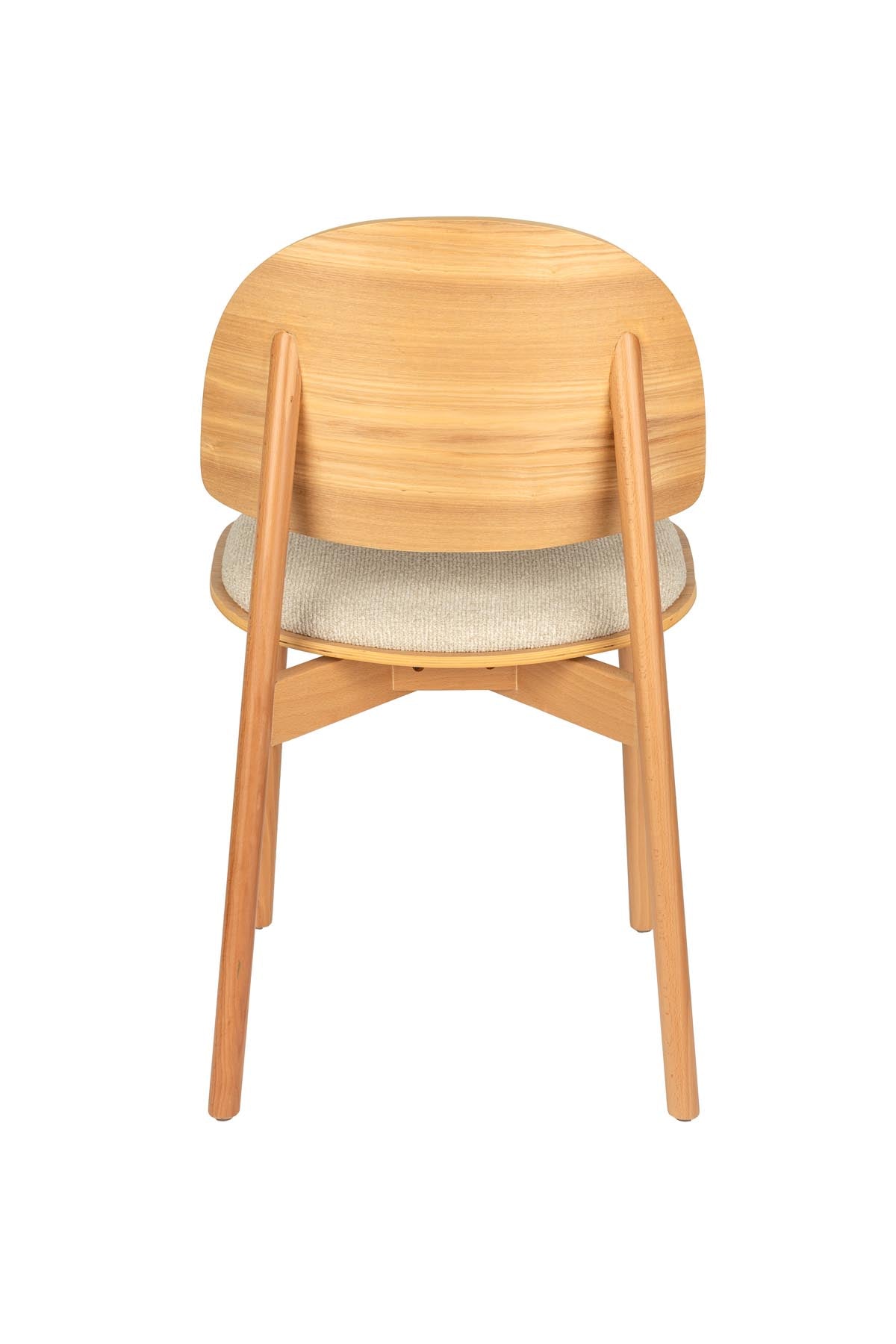 Stuhl Sunrise in Natürlich präsentiert im Onlineshop von KAQTU Design AG. Stuhl ist von Zuiver