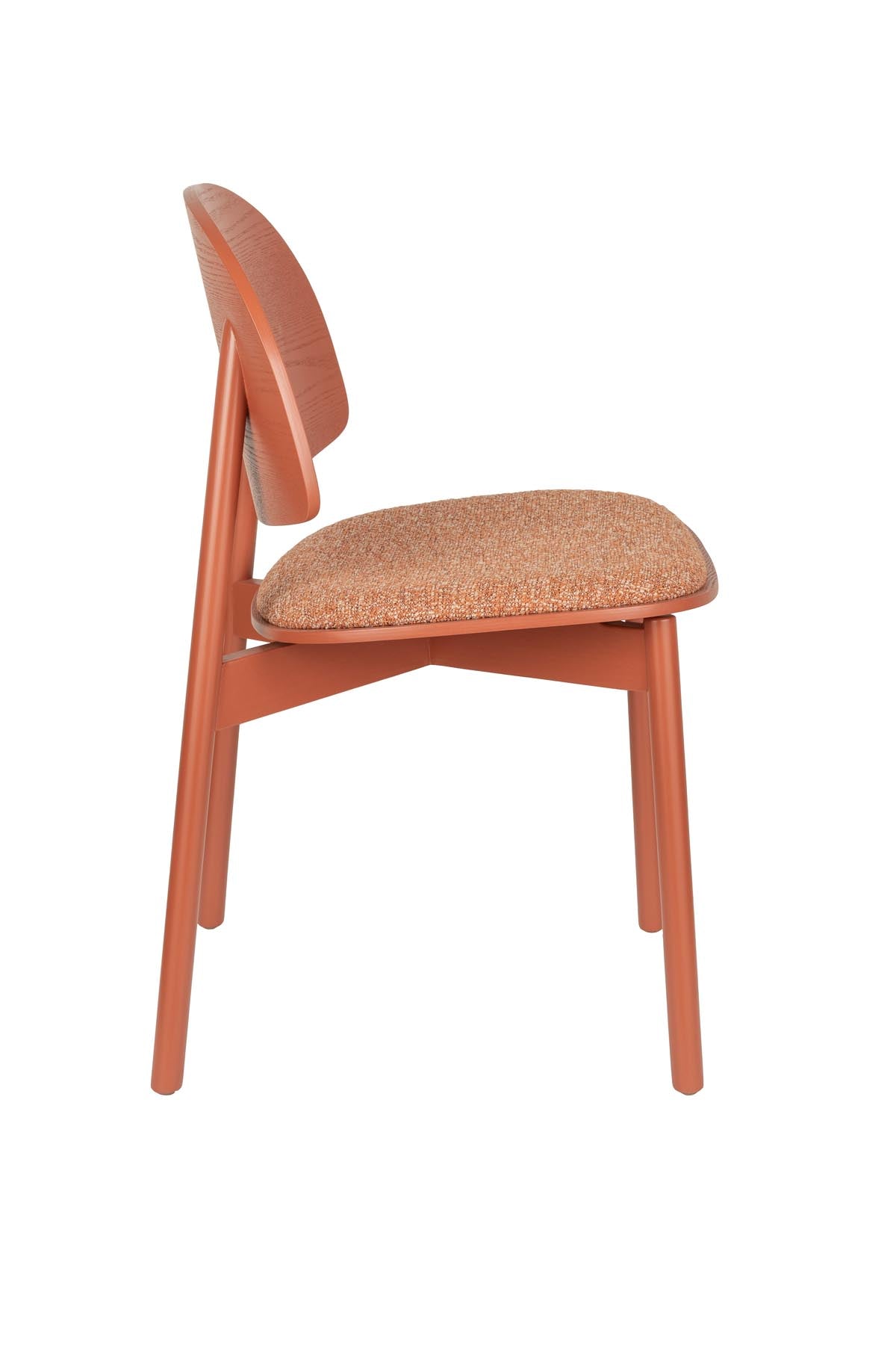 Stuhl Sunrise in Rot präsentiert im Onlineshop von KAQTU Design AG. Stuhl ist von Zuiver