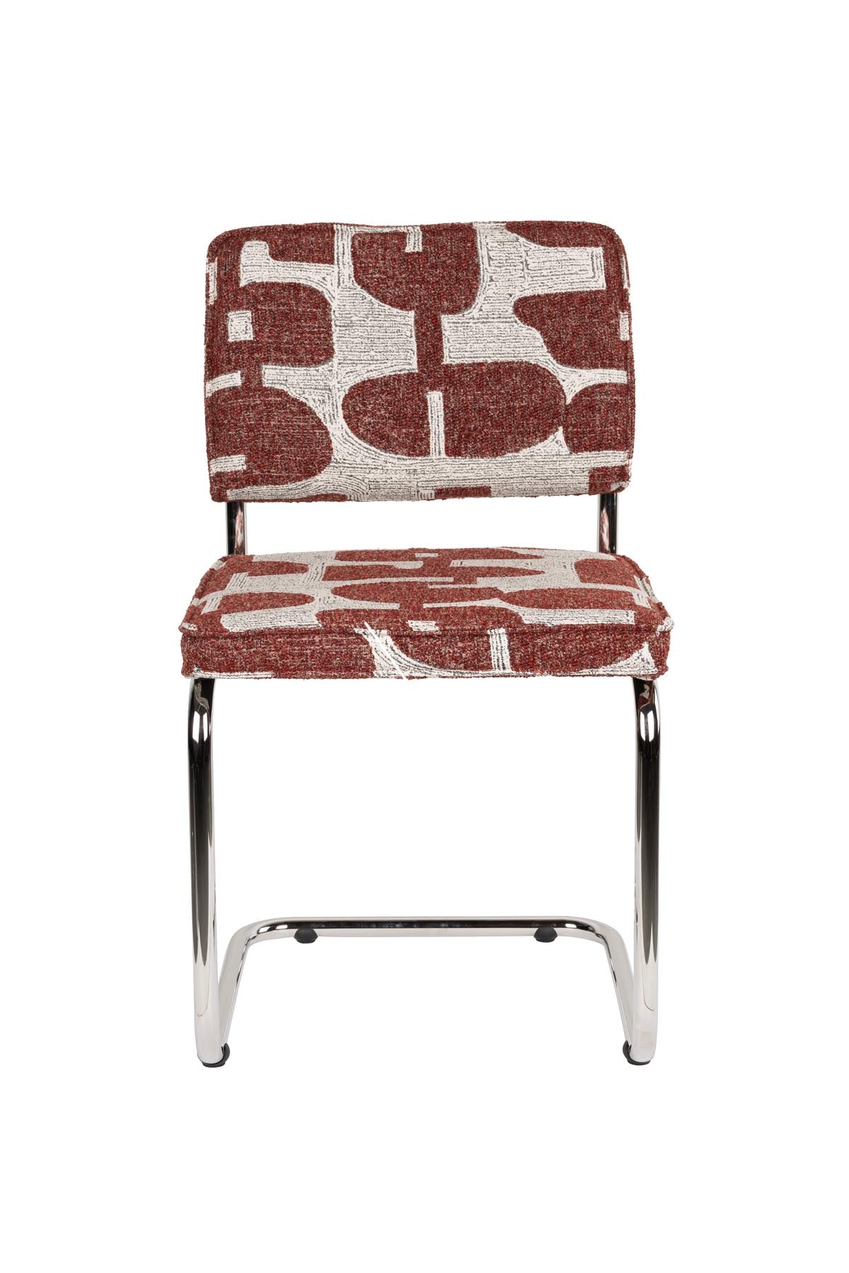 Stuhl Ridge in Deco Rot präsentiert im Onlineshop von KAQTU Design AG. Stuhl ist von Zuiver