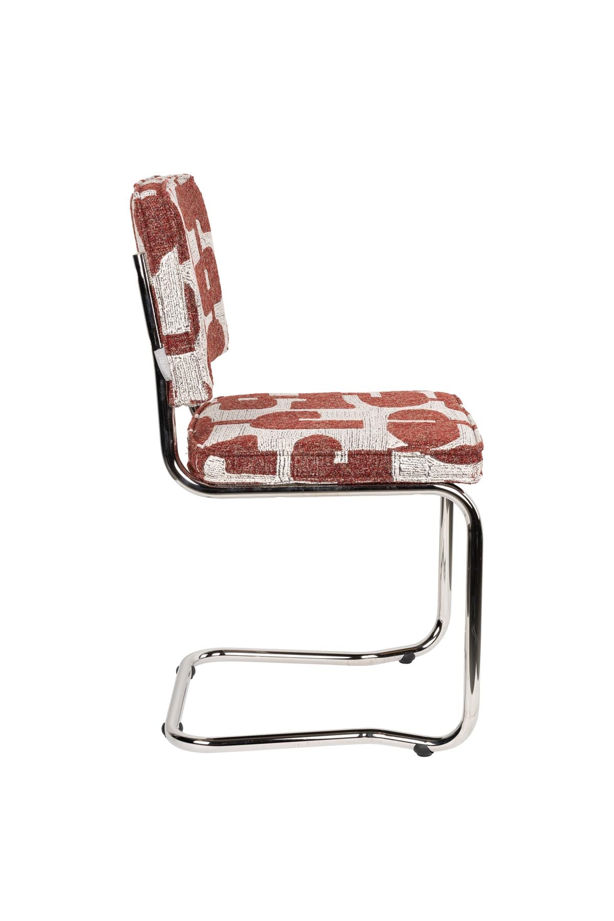 Stuhl Ridge Kink Soft in Rot präsentiert im Onlineshop von KAQTU Design AG. Stuhl ist von Zuiver