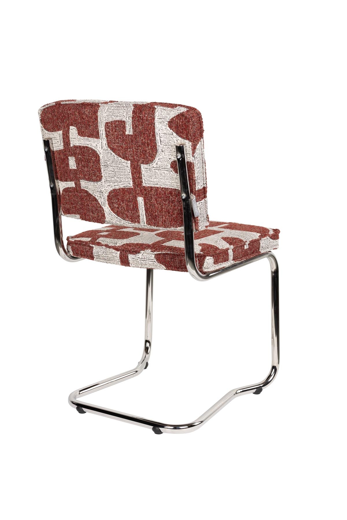 Stuhl Ridge Kink Soft in Rot präsentiert im Onlineshop von KAQTU Design AG. Stuhl ist von Zuiver