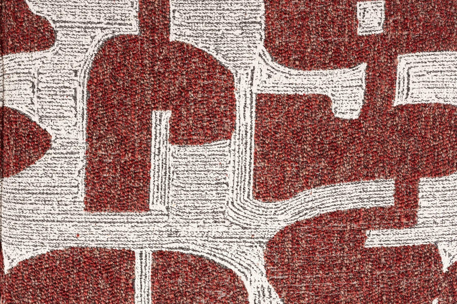 Armlehnstuhl Ridge Kink Soft in Rot präsentiert im Onlineshop von KAQTU Design AG. Stuhl mit Armlehne ist von Zuiver