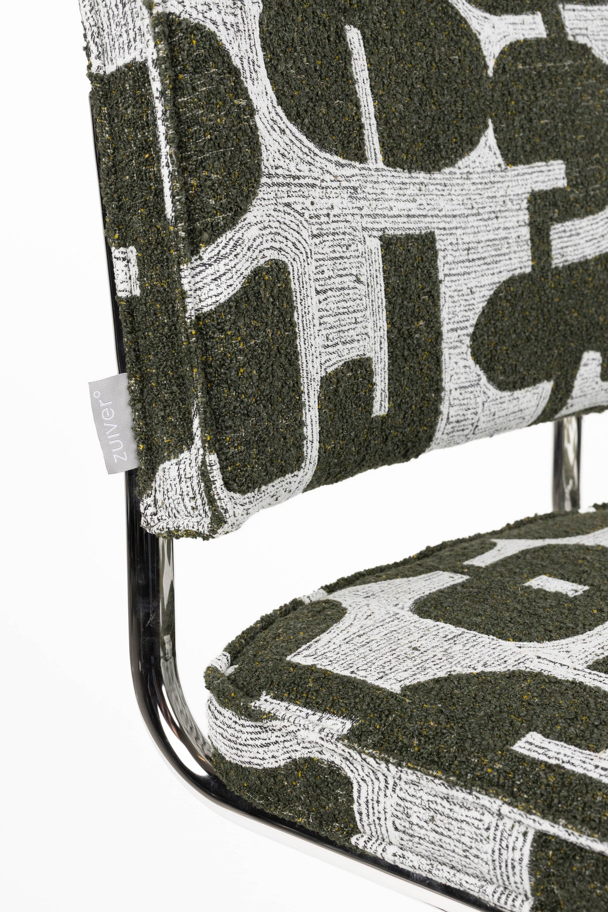 Stuhl Ridge Kink Soft in Grün präsentiert im Onlineshop von KAQTU Design AG. Stuhl ist von Zuiver