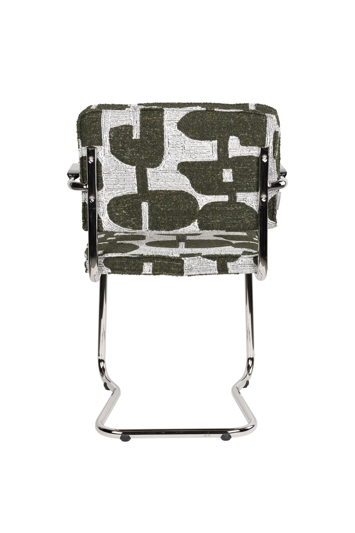 Armlehnstuhl Ridge Kink Soft in Grün präsentiert im Onlineshop von KAQTU Design AG. Stuhl mit Armlehne ist von Zuiver