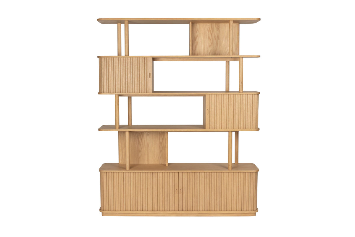 Bücherregal Barbier in Natur präsentiert im Onlineshop von KAQTU Design AG. Cabinet ist von Zuiver