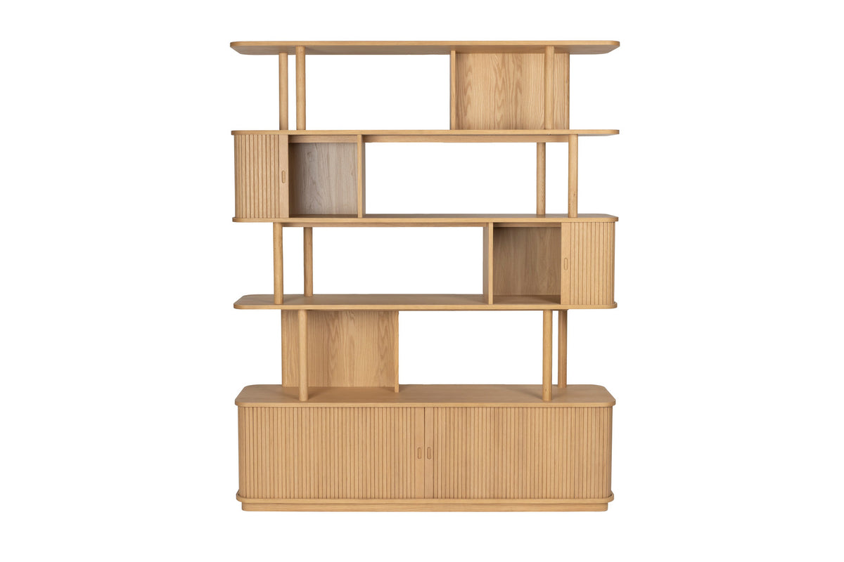 Bücherregal Barbier in Natur präsentiert im Onlineshop von KAQTU Design AG. Cabinet ist von Zuiver