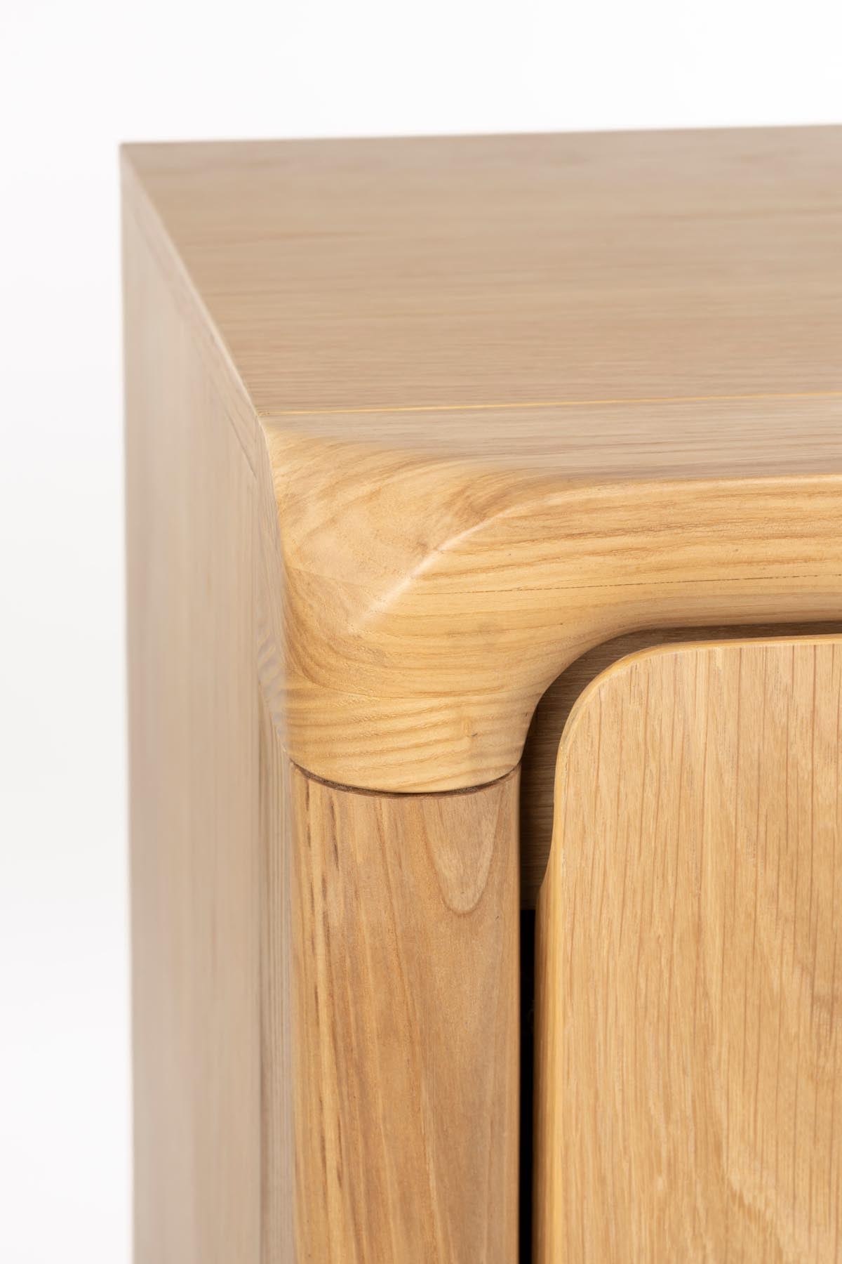 Cabinet Storm One Door in Natürlich präsentiert im Onlineshop von KAQTU Design AG. Cabinet ist von Zuiver