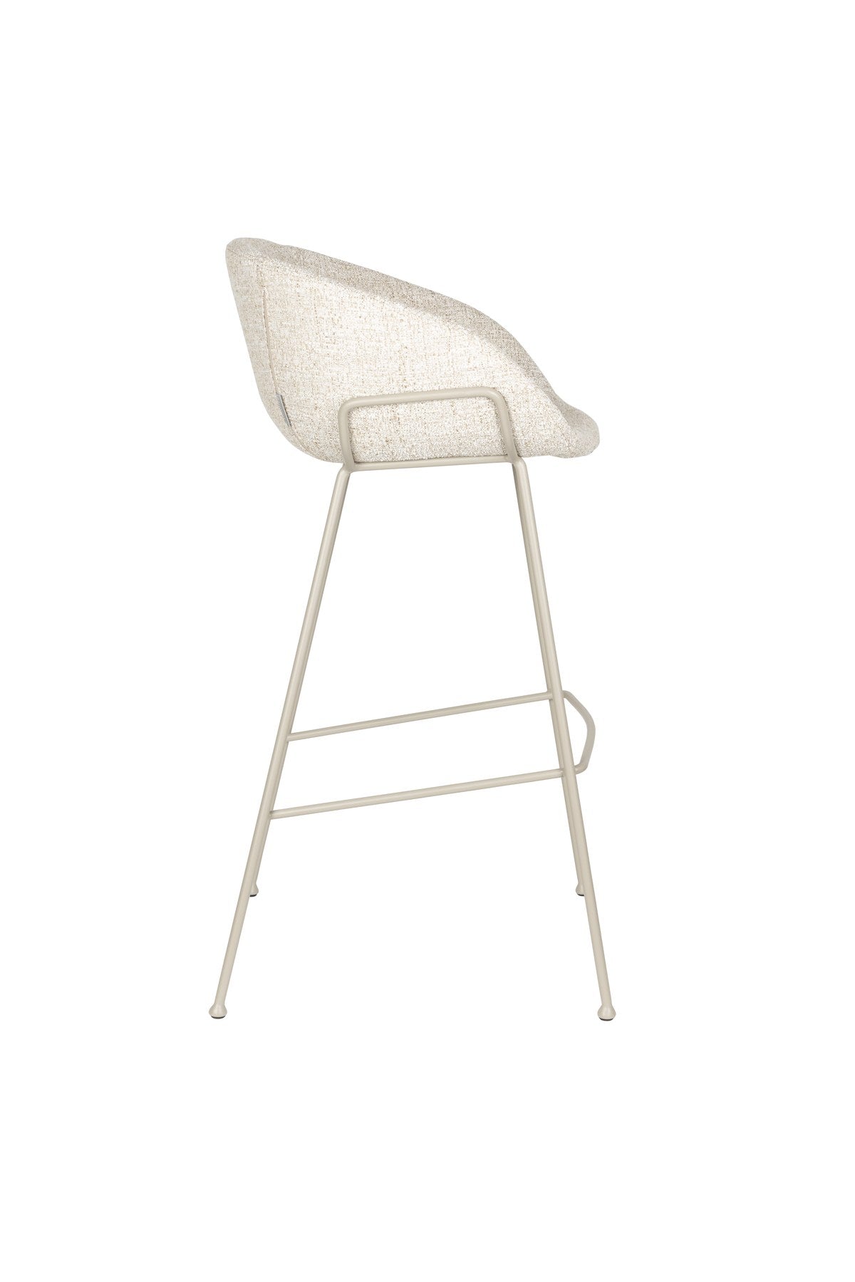 Barhocker Feston in Beige präsentiert im Onlineshop von KAQTU Design AG. Barstuhl ist von Zuiver