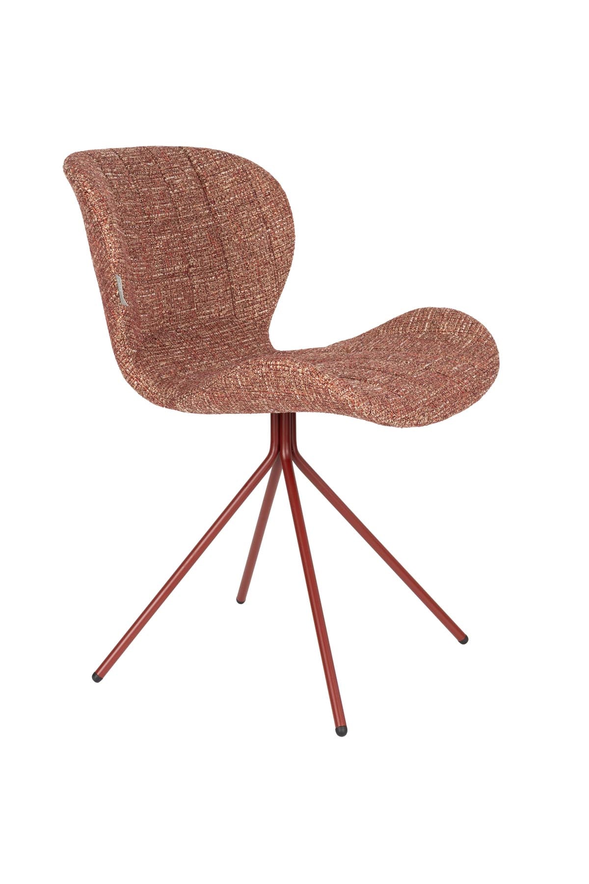 Stuhl Omg in Rot präsentiert im Onlineshop von KAQTU Design AG. Stuhl ist von Zuiver