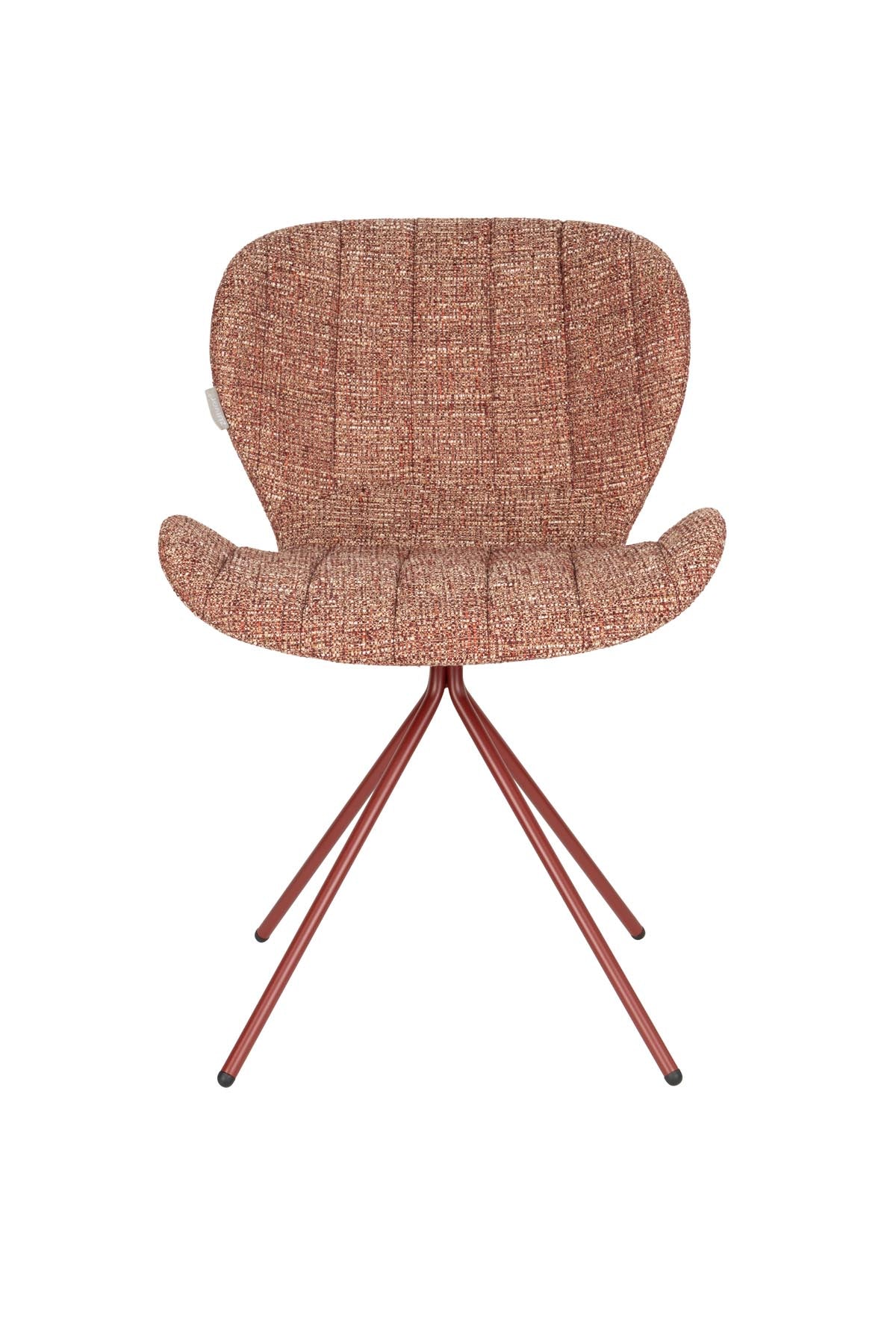 Stuhl Omg in Rot präsentiert im Onlineshop von KAQTU Design AG. Stuhl ist von Zuiver
