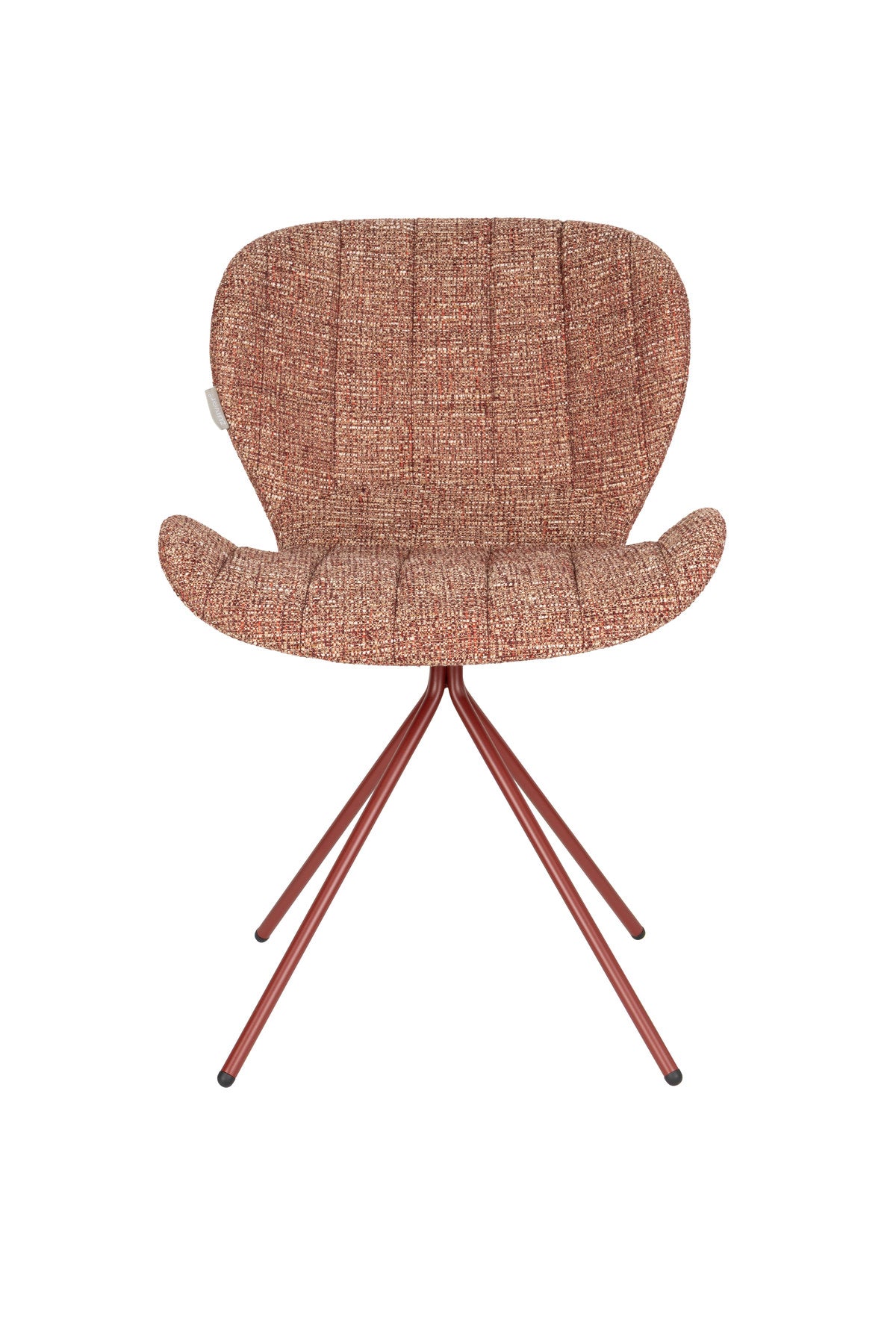 Stuhl Omg in Rot präsentiert im Onlineshop von KAQTU Design AG. Stuhl ist von Zuiver