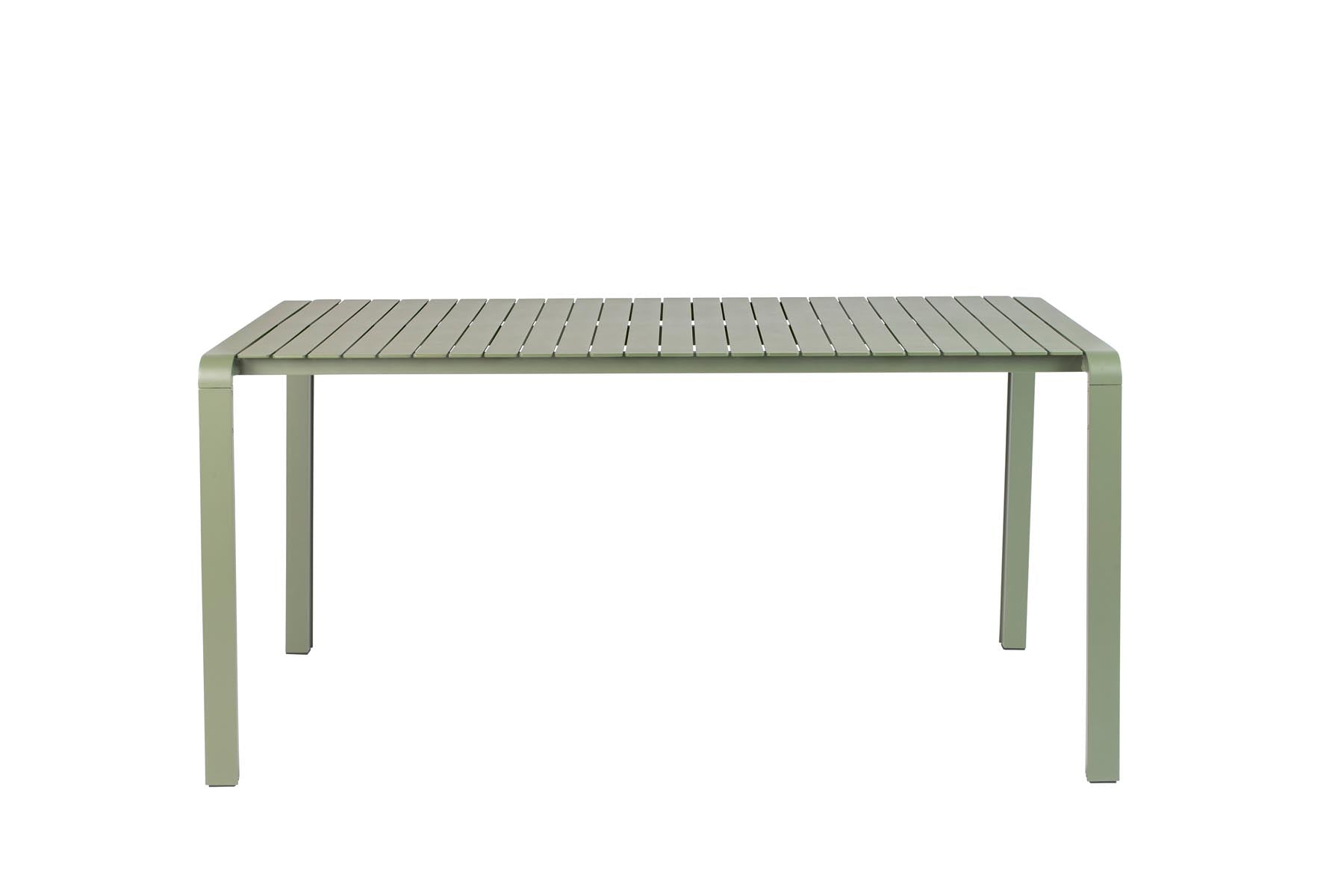 Gartentisch Vondel 168.5 + 4 Stühle Vondel Grün in Grün präsentiert im Onlineshop von KAQTU Design AG. Gartentischset ist von Zuiver