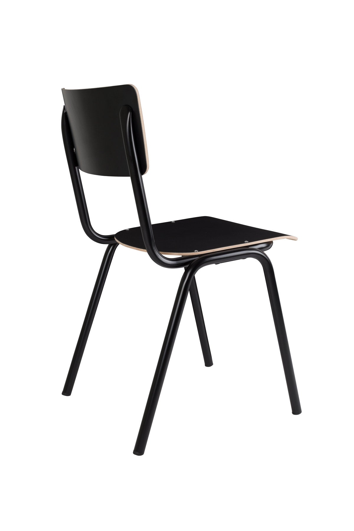 Stuhl Back to School HPL in Schwarz präsentiert im Onlineshop von KAQTU Design AG. Stuhl ist von Zuiver