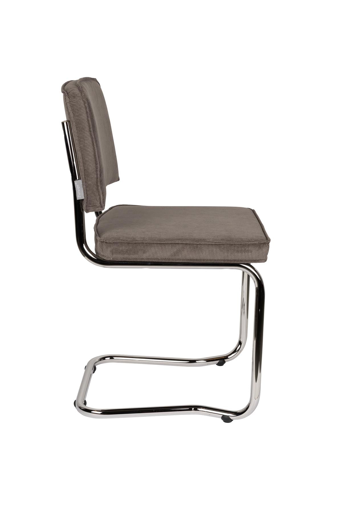Stuhl Ridge in Graubraun präsentiert im Onlineshop von KAQTU Design AG. Stuhl ist von Zuiver