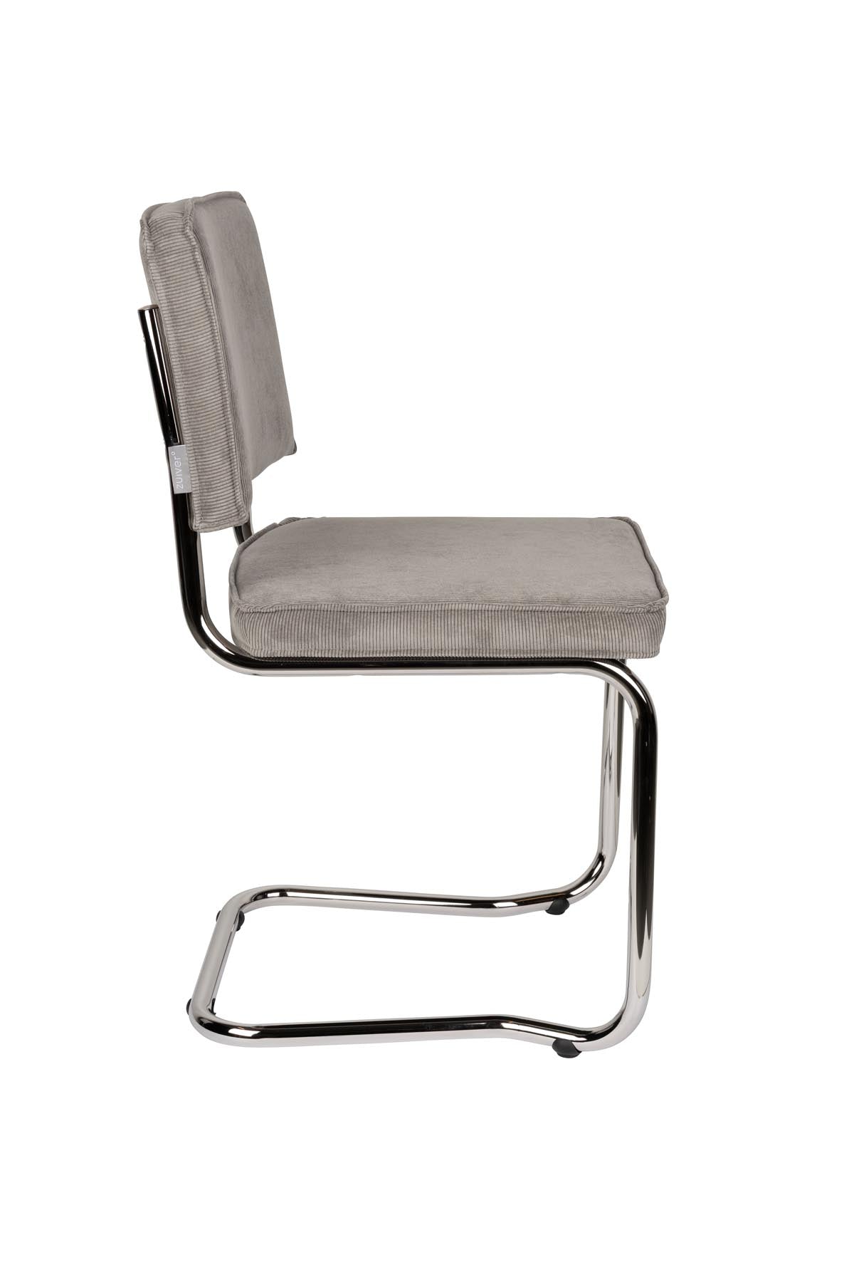 Stuhl Ridge in Grau präsentiert im Onlineshop von KAQTU Design AG. Stuhl ist von Zuiver