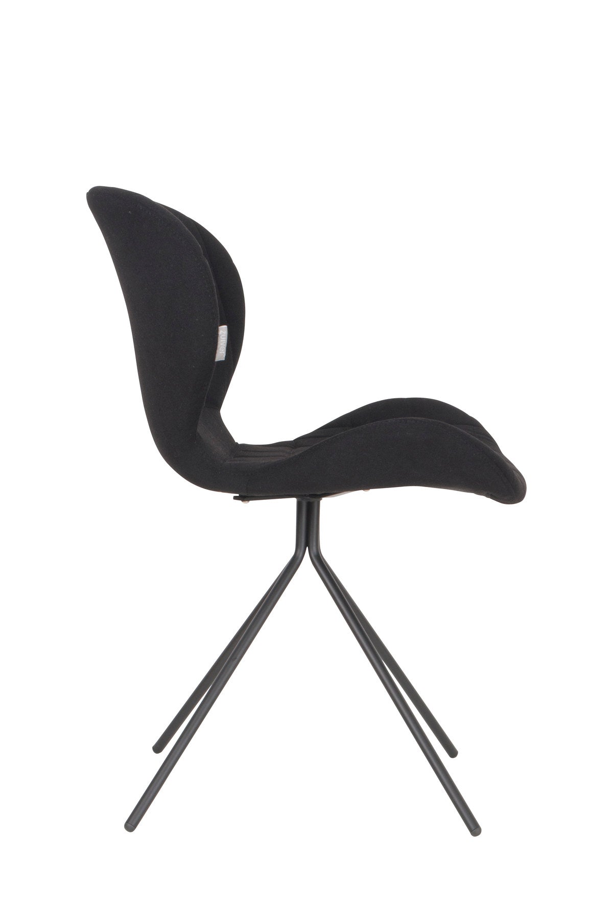 Stuhl Omg in Schwarz präsentiert im Onlineshop von KAQTU Design AG. Stuhl ist von Zuiver