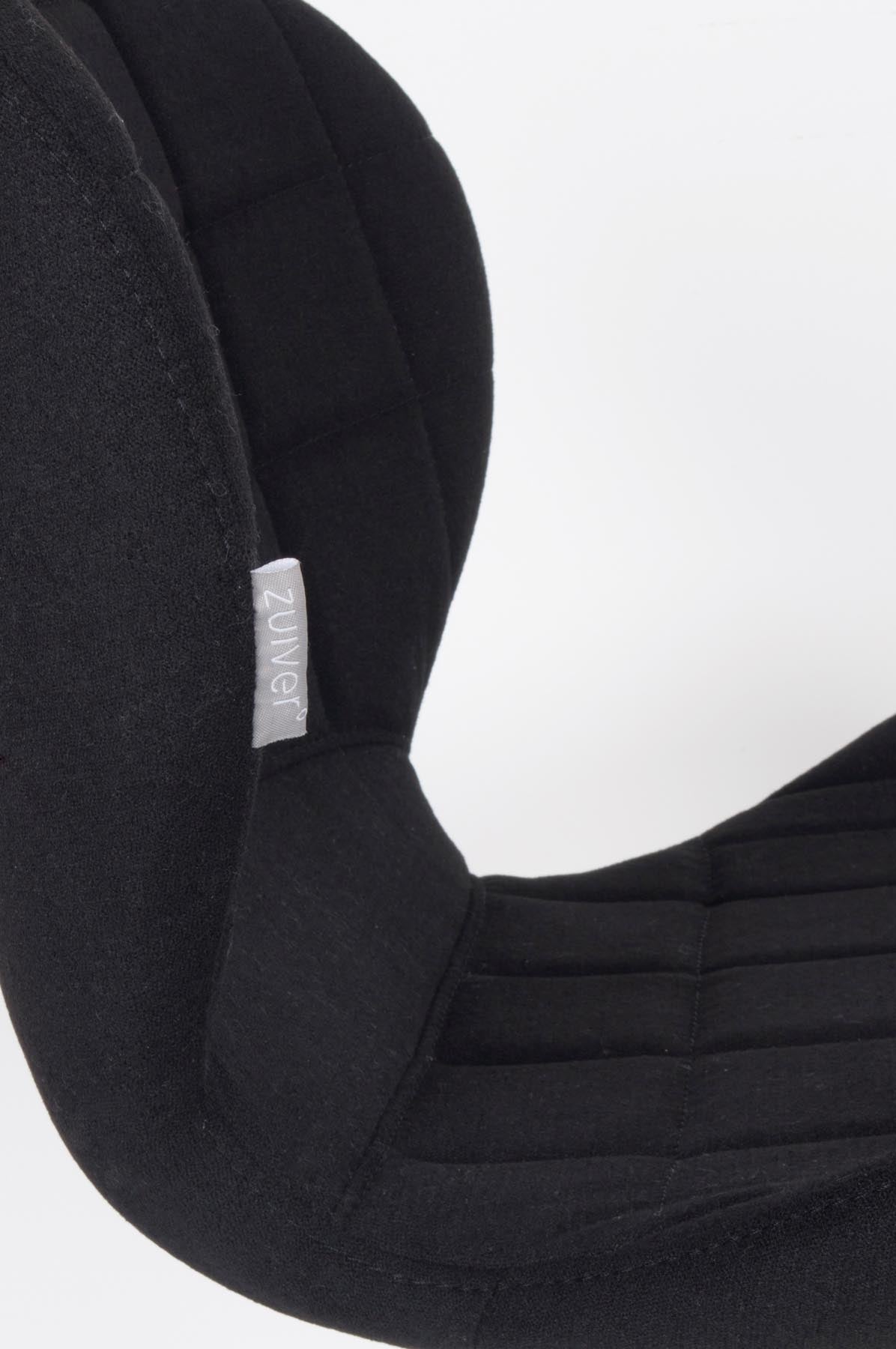 Stuhl OMG in Schwarz präsentiert im Onlineshop von KAQTU Design AG. Stuhl ist von Zuiver