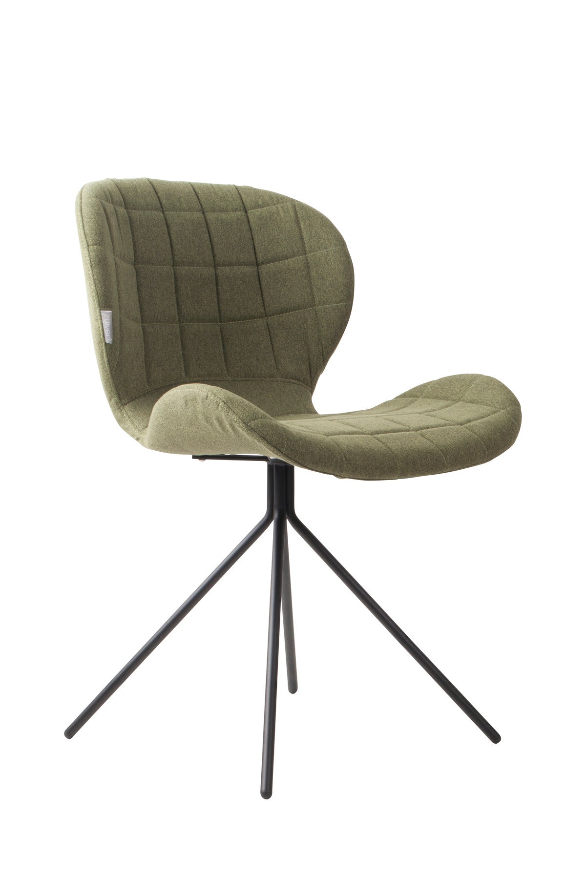 Stuhl Omg in Grün präsentiert im Onlineshop von KAQTU Design AG. Stuhl ist von Zuiver