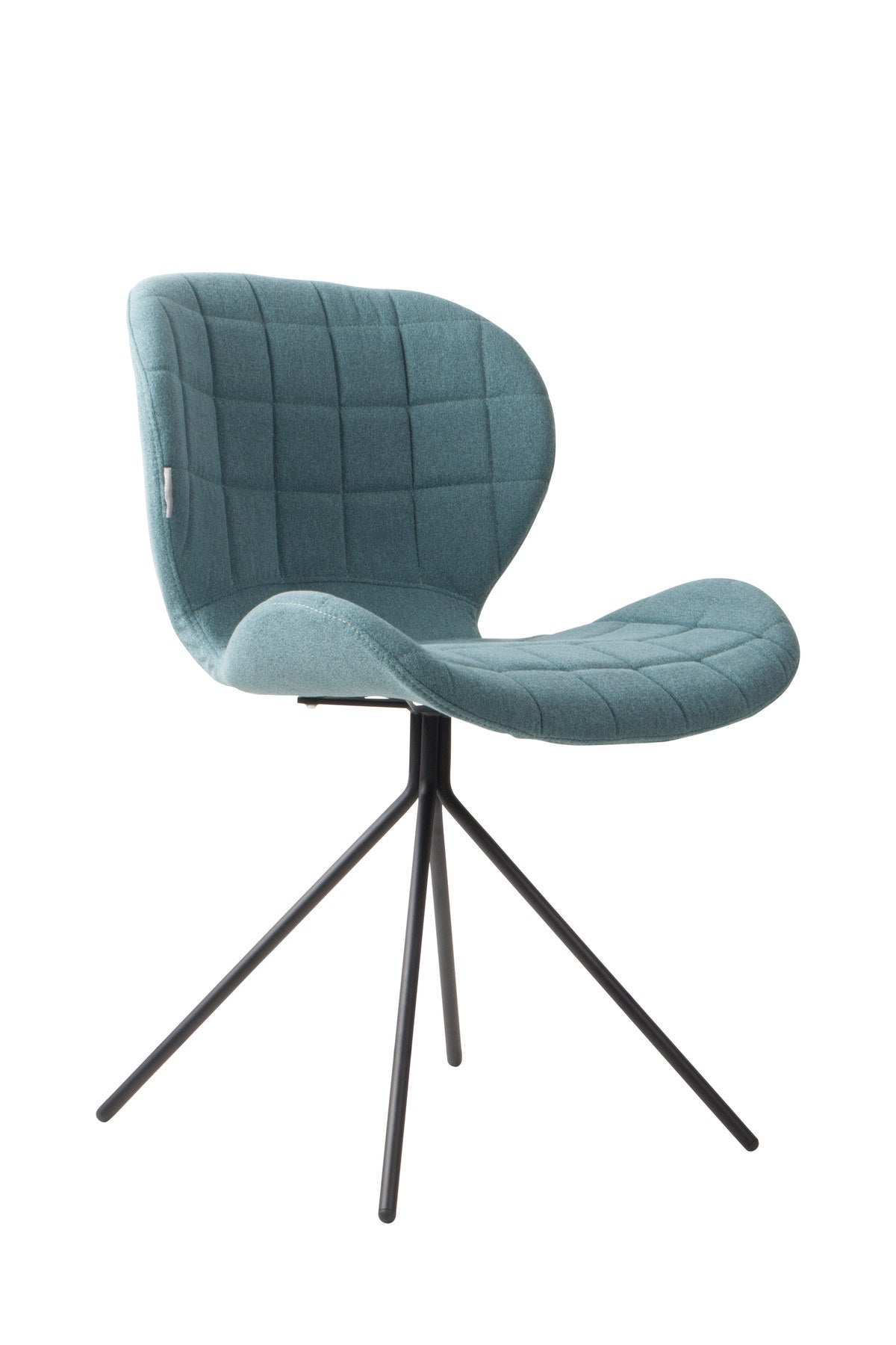 Stuhl Omg in Blau präsentiert im Onlineshop von KAQTU Design AG. Stuhl ist von Zuiver