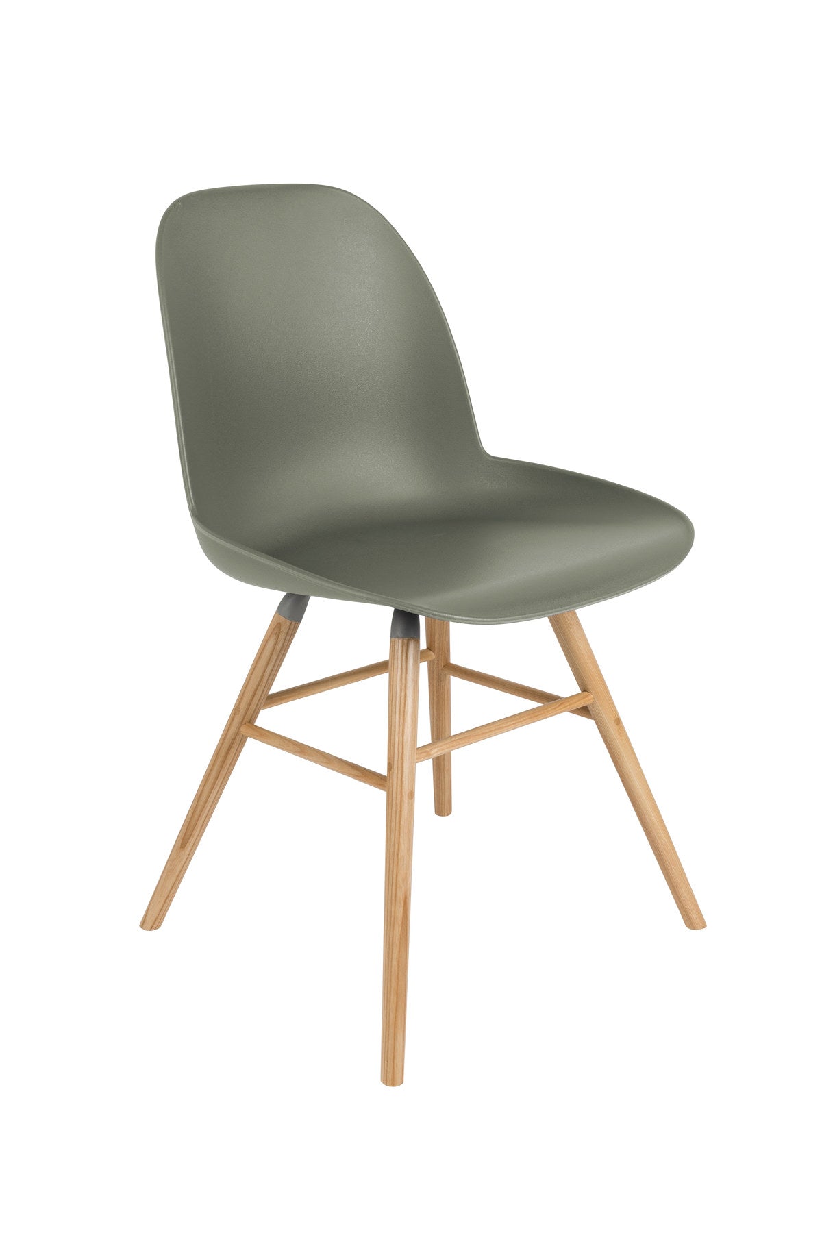 Stuhl Albert Kuip in Grün präsentiert im Onlineshop von KAQTU Design AG. Stuhl ist von Zuiver