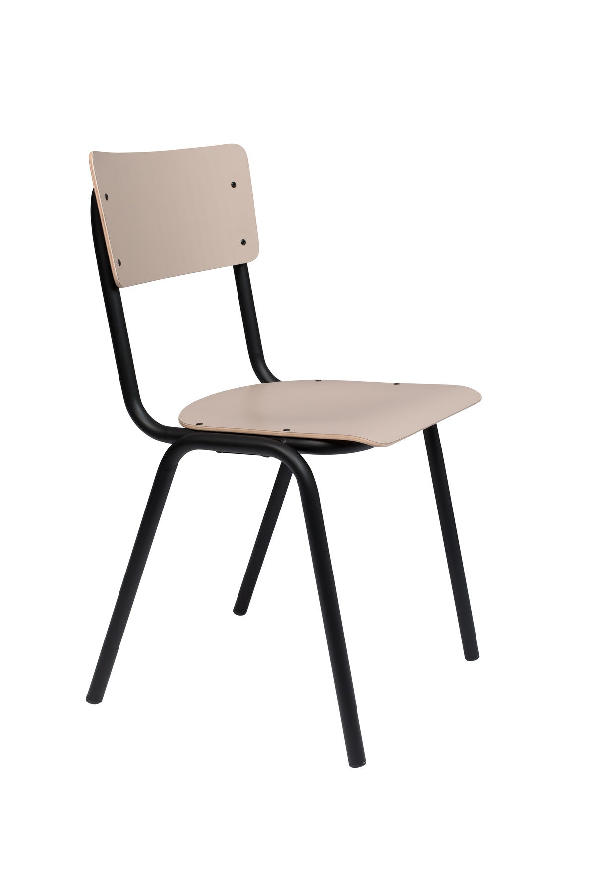 Stuhl Back to School in beige präsentiert im Onlineshop von KAQTU Design AG. Stuhl ist von Zuiver