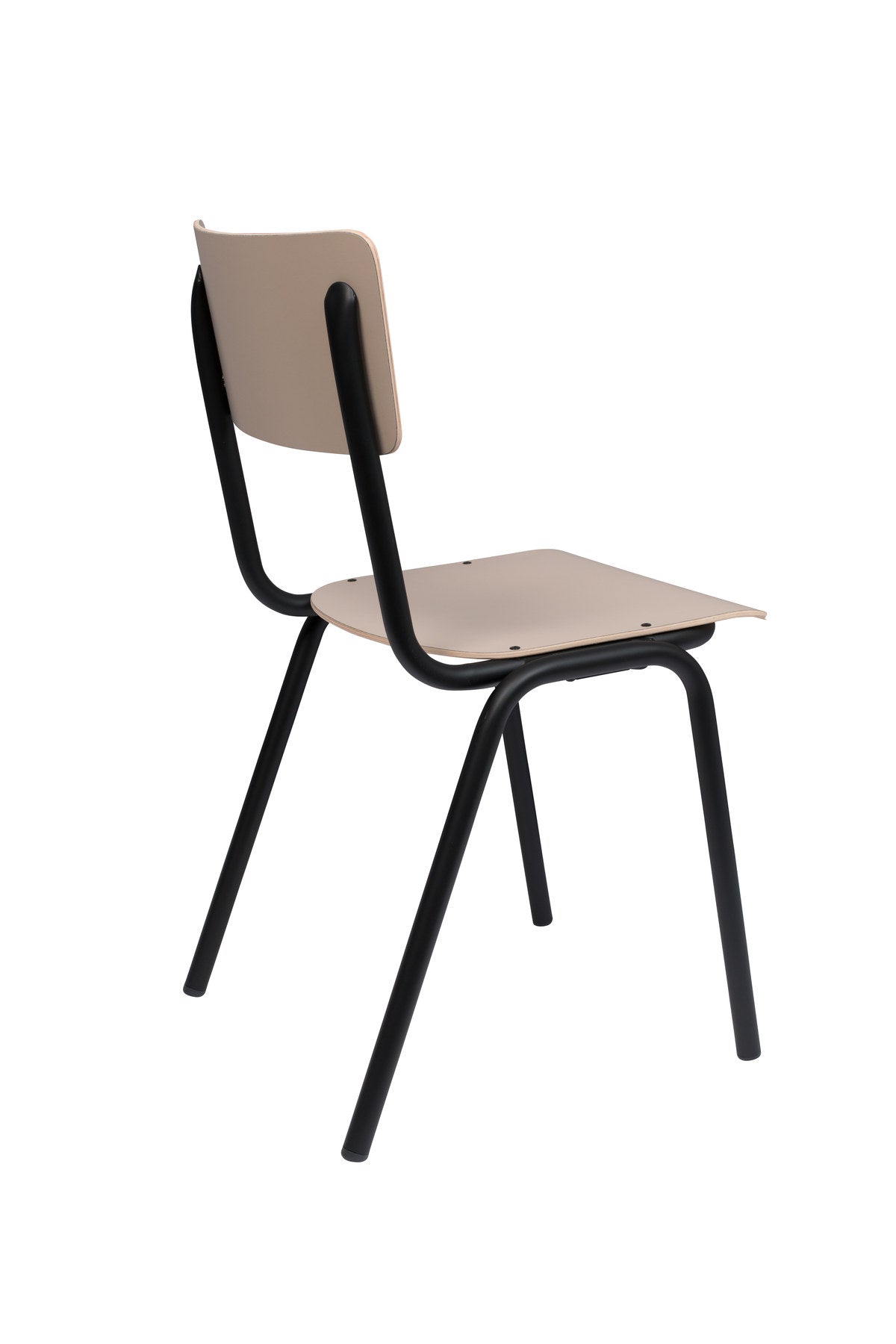 Stuhl Back to School in beige präsentiert im Onlineshop von KAQTU Design AG. Stuhl ist von Zuiver