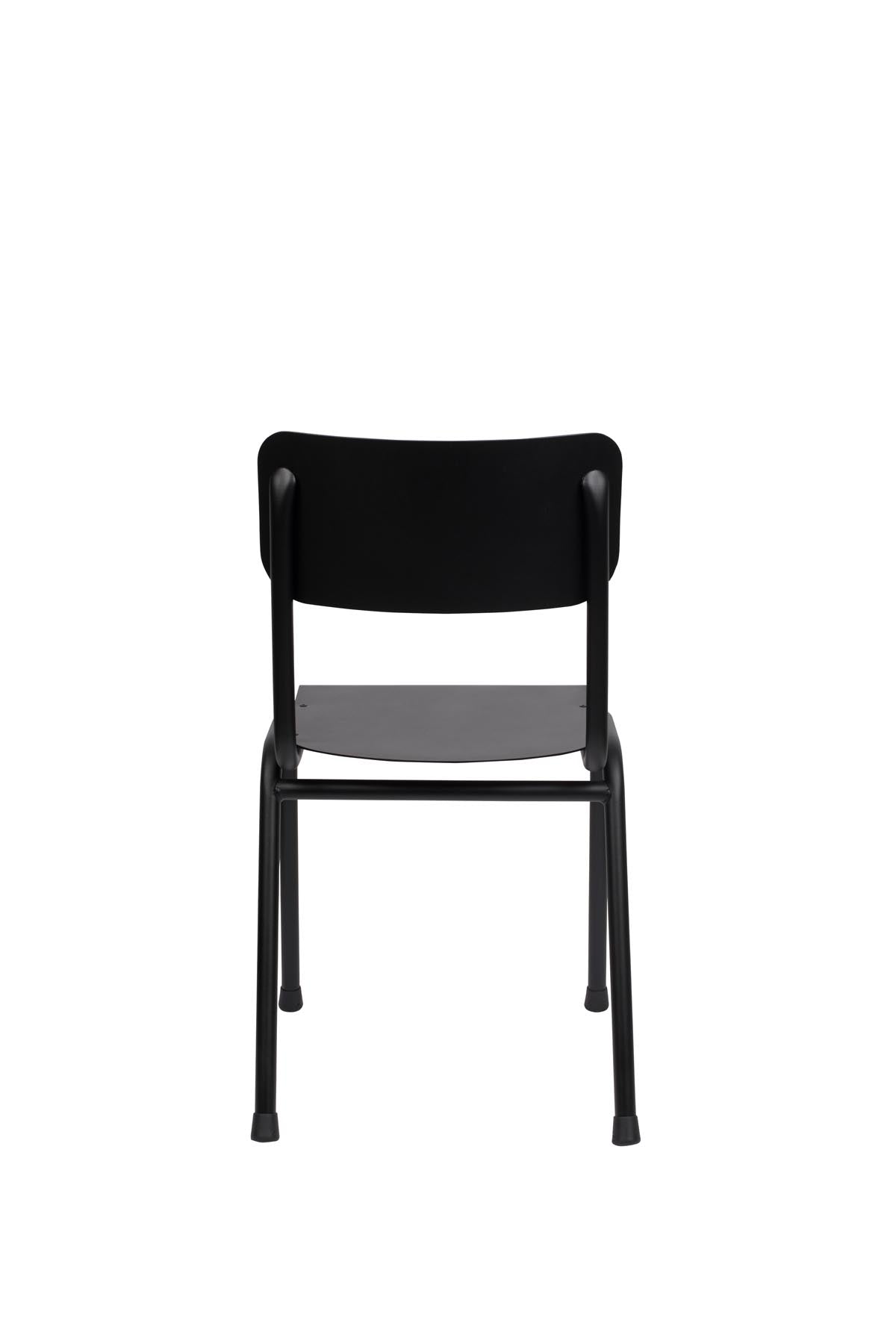 Stuhl Back to School Outdoor in Schwarz präsentiert im Onlineshop von KAQTU Design AG. Stuhl ist von Zuiver