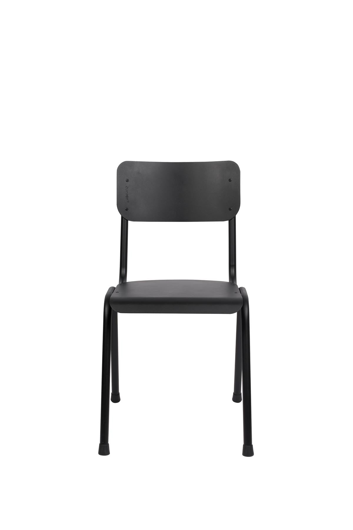Stuhl Back to School Outdoor in Schwarz präsentiert im Onlineshop von KAQTU Design AG. Stuhl ist von Zuiver