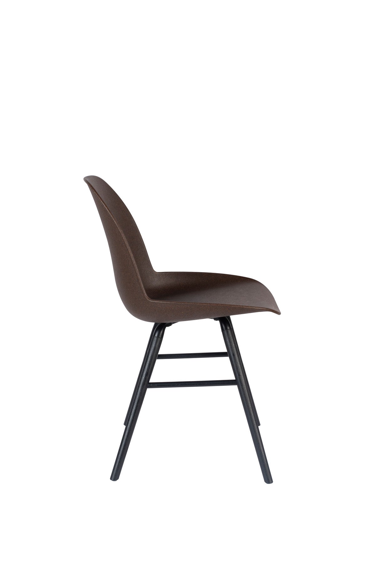 Stuhl Albert Kuip in Braun präsentiert im Onlineshop von KAQTU Design AG. Stuhl ist von Zuiver