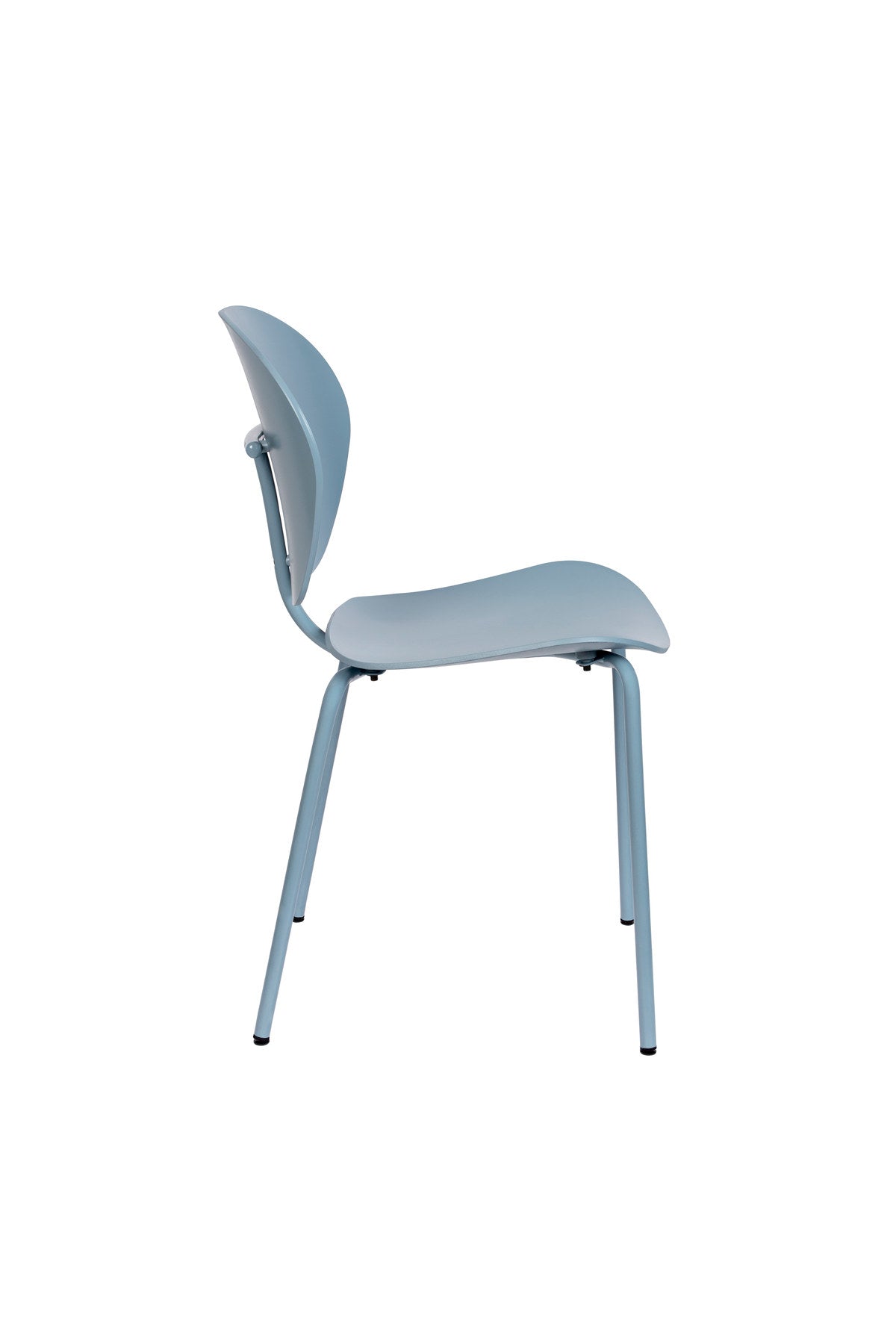 Esszimmerstuhl The Ocean mit Sitzschale aus Ozeanplastik auf Metallbeinen