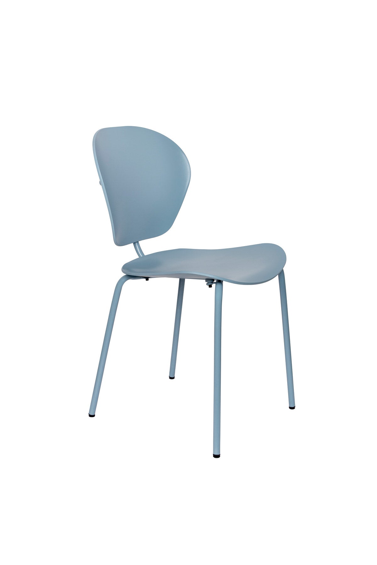 Esszimmerstuhl The Ocean mit Sitzschale aus Ozeanplastik auf Metallbeinen