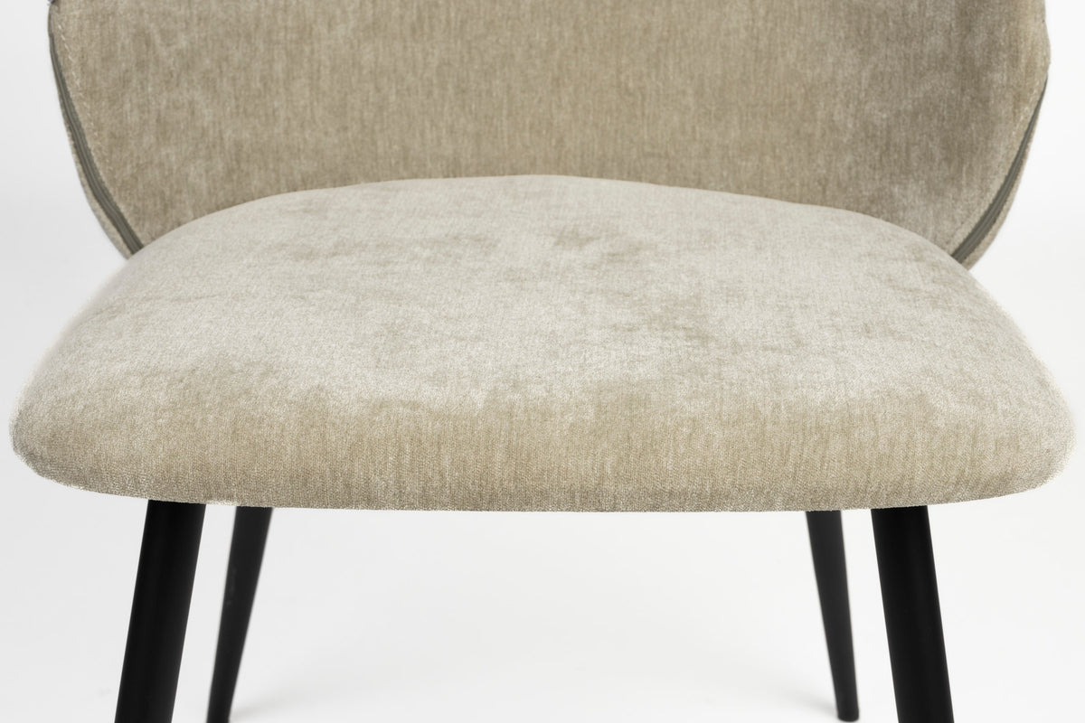 Cozy Stuhl in Moss Green präsentiert im Onlineshop von KAQTU Design AG. Stuhl ist von Zuiver